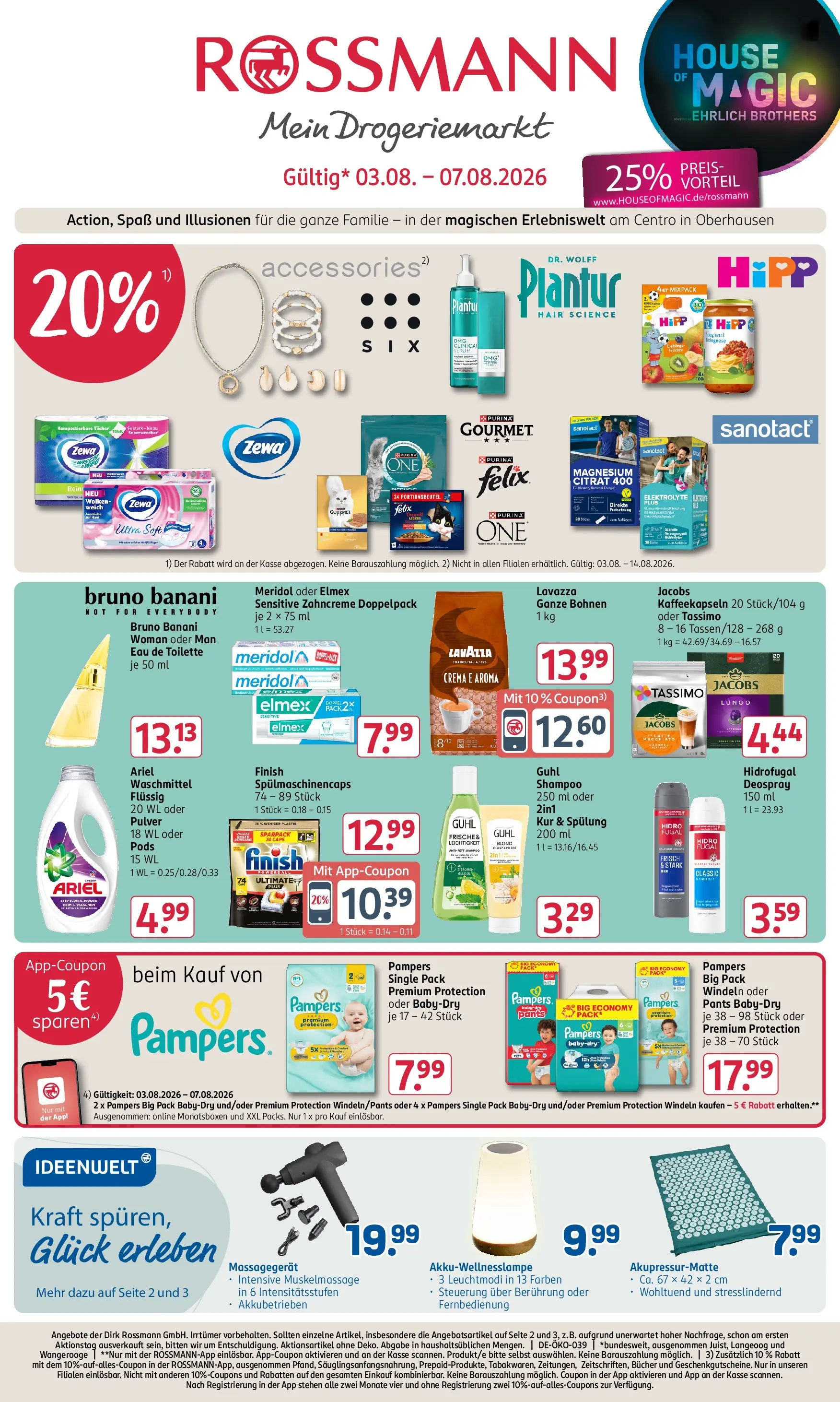 rossmann - ROSSMANN Prospekt – von Montag 03.08.2026 bis Freitag 07.08.2026