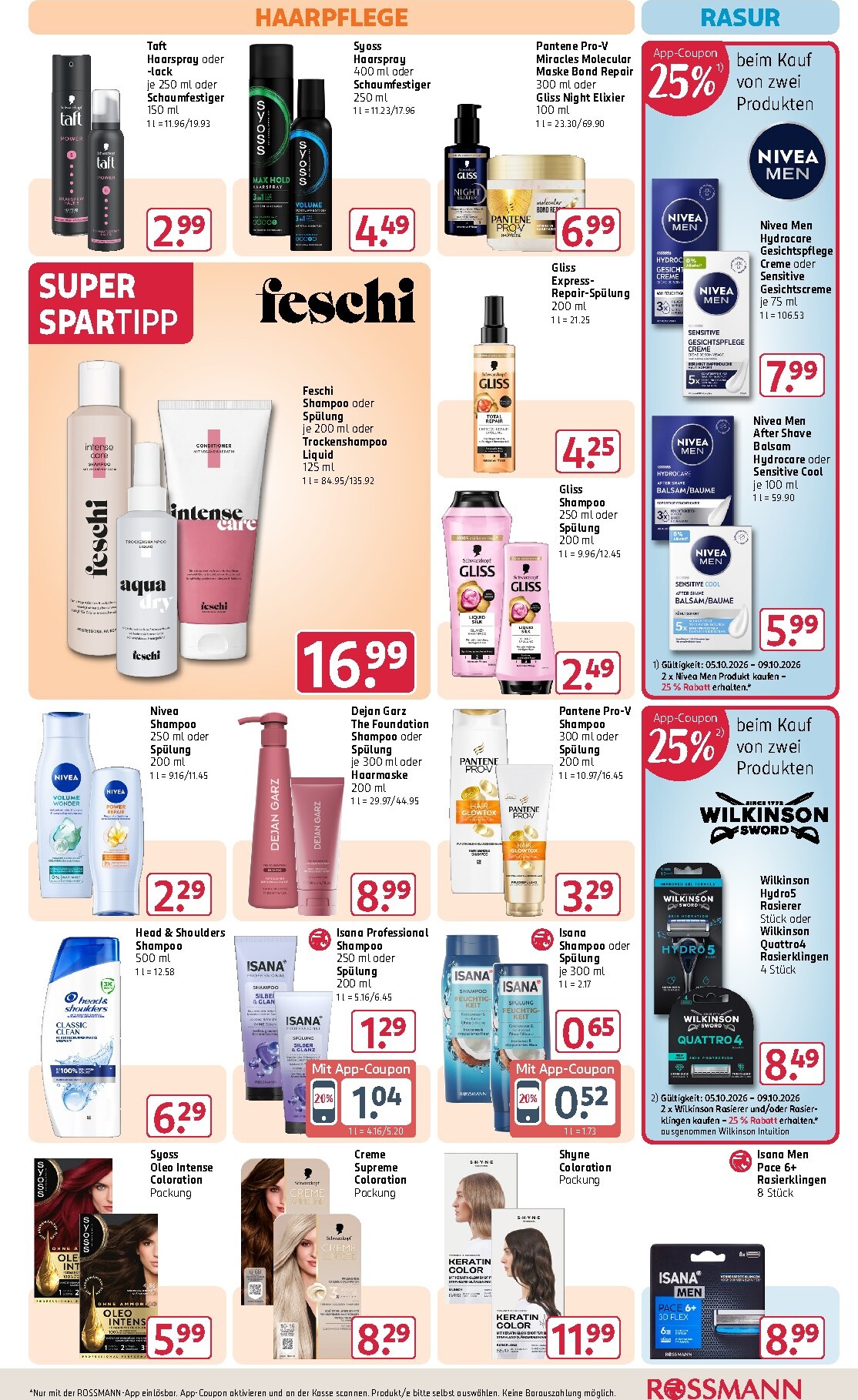 rossmann - ROSSMANN Prospekt nächste Woche – von Montag 05.10.2026 bis Freitag 09.10.2026 - page: 7