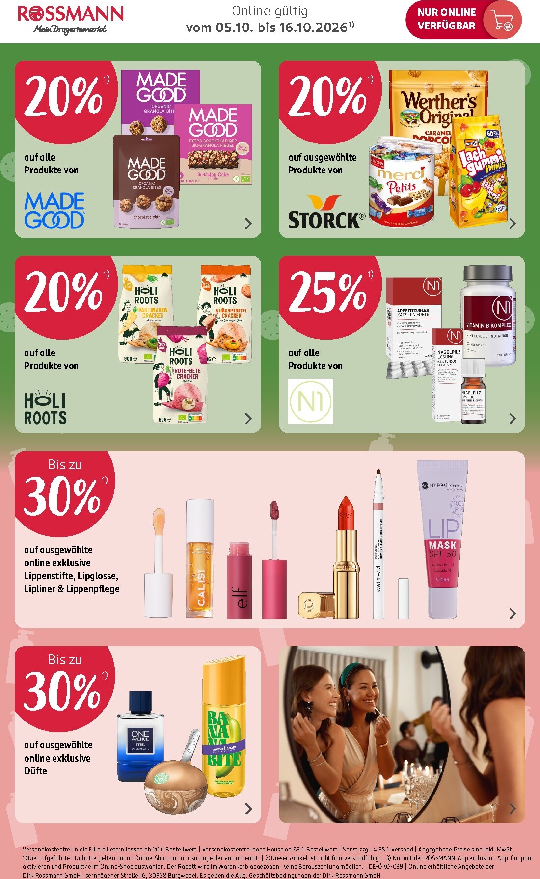 rossmann - ROSSMANN - Online Exklusiv Angebote Prospekt nächste Woche – von Montag 05.10.2026 bis Freitag 16.10.2026 - page: 4