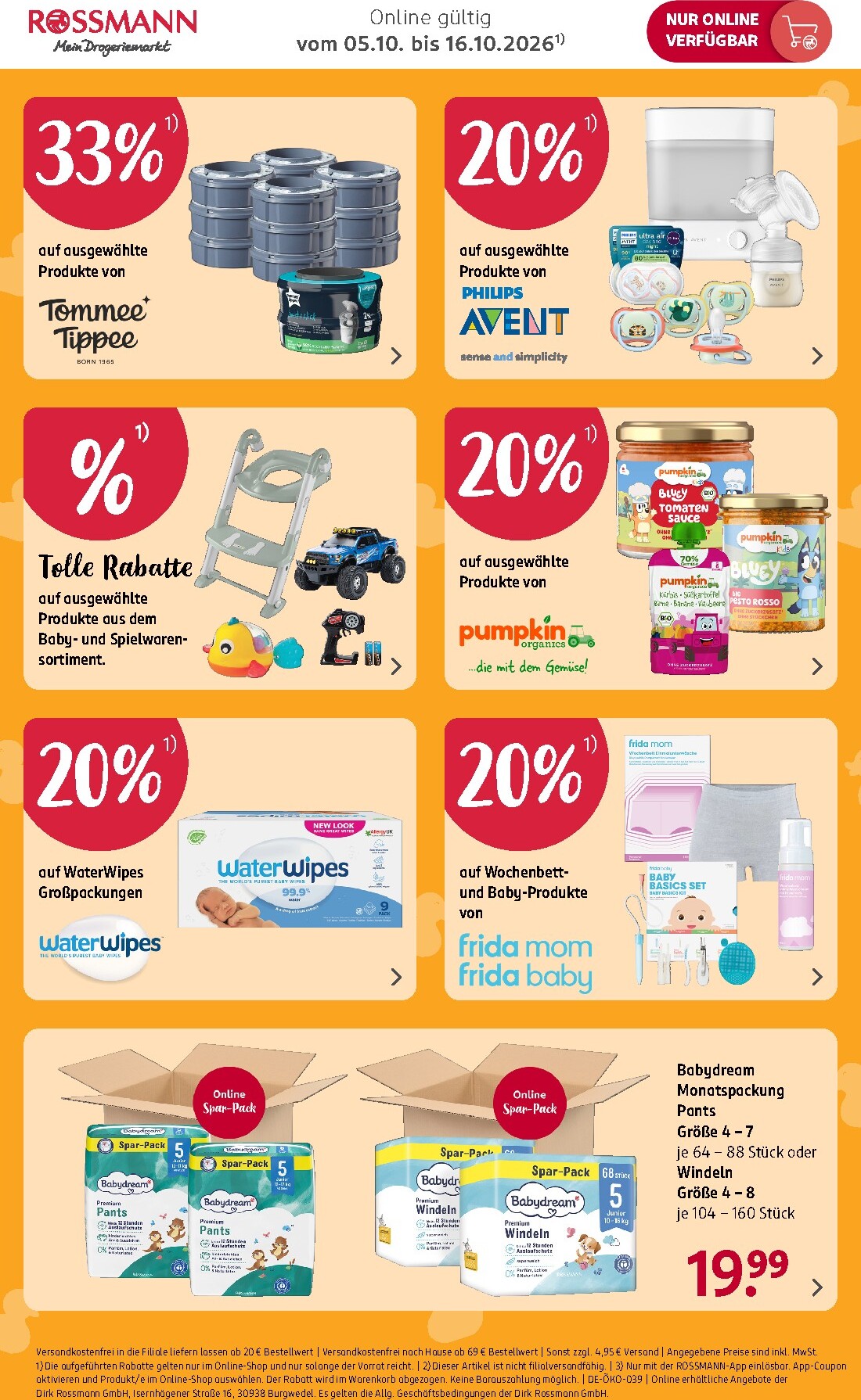 rossmann - ROSSMANN - Online Exklusiv Angebote Prospekt nächste Woche – von Montag 05.10.2026 bis Freitag 16.10.2026 - page: 2