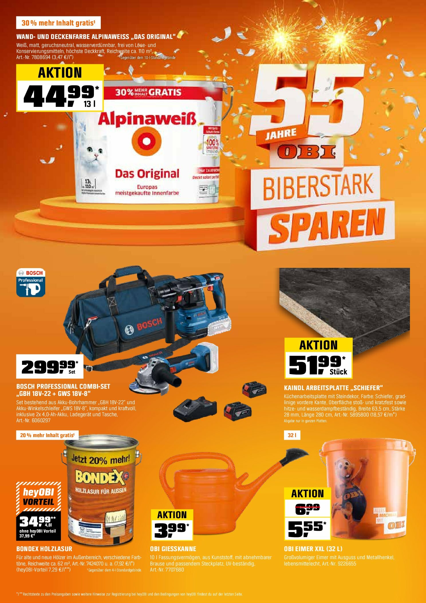obi - Obi-Prospekt gültig vom 01.09. bis 14.09. - page: 2