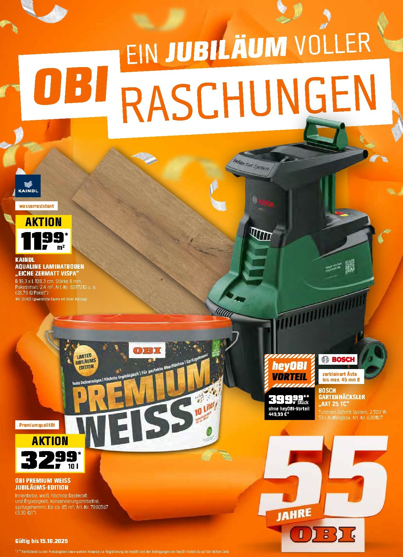 obi - Obi-Prospekt gültig vom 01.10. bis 15.10.