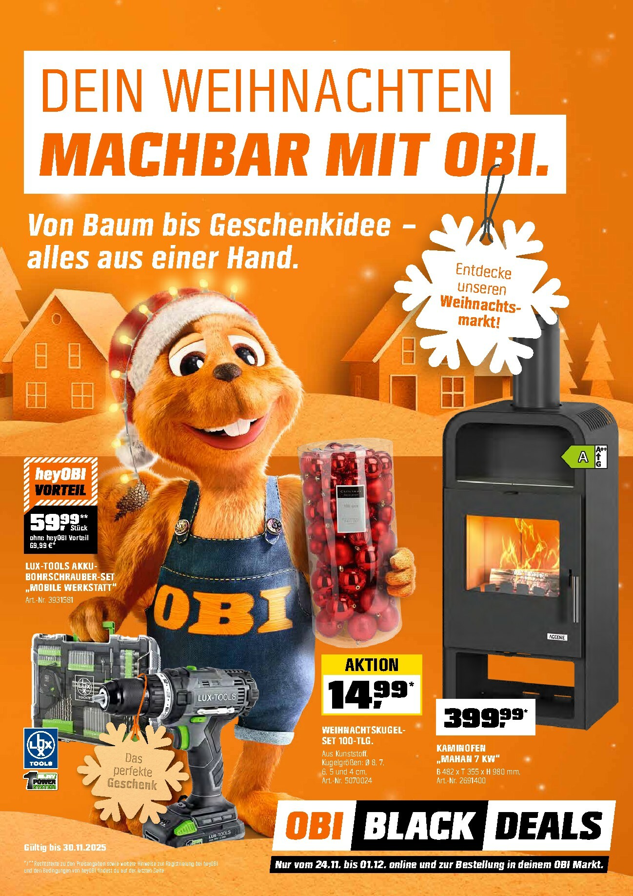 obi - Obi-Prospekt gültig vom 14.11. bis 30.11.