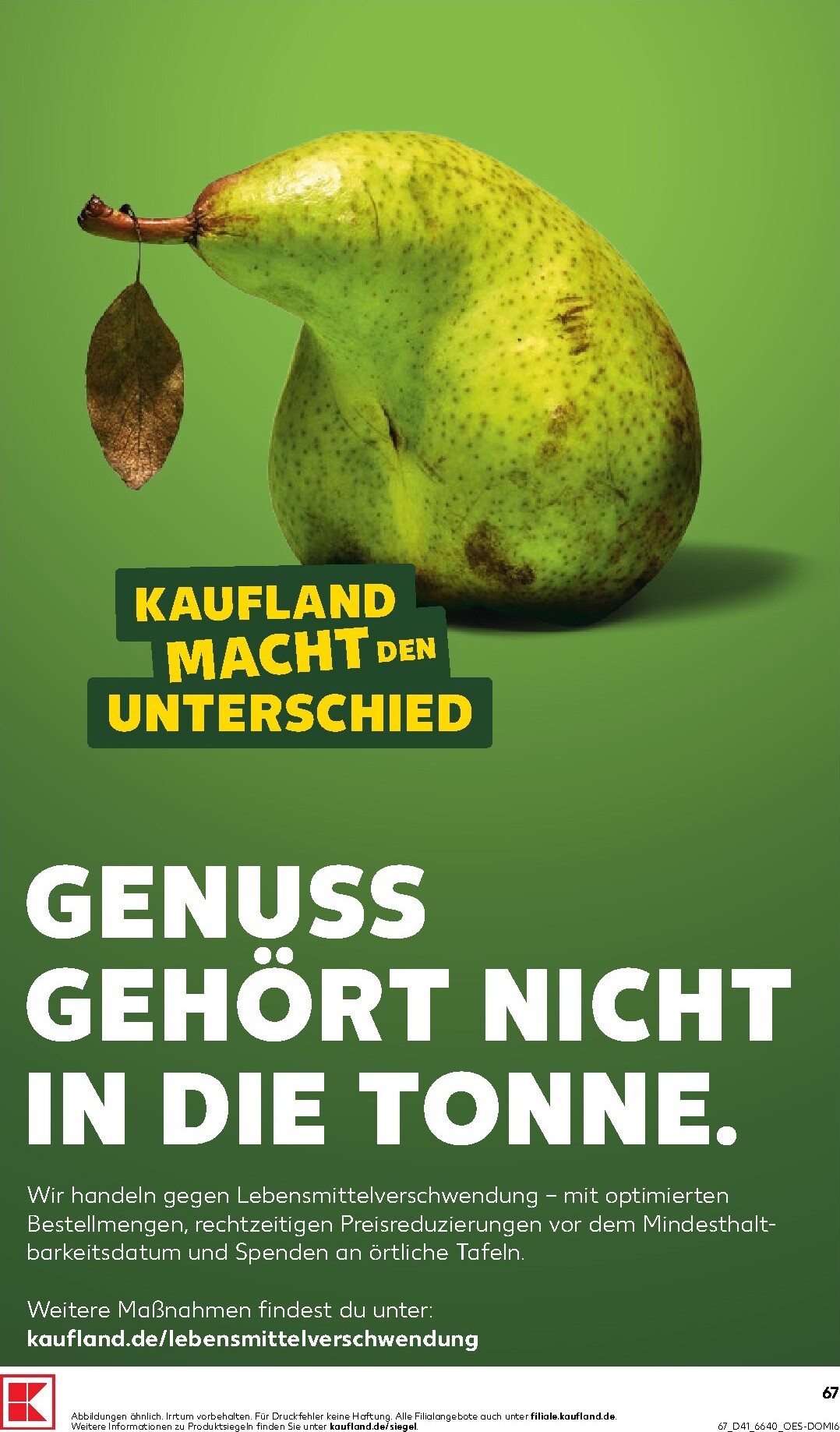 kaufland - Kaufland Prospekt nächste Woche – von Donnerstag 08.10.2026 bis Mittwoch 14.10.2026 - page: 67