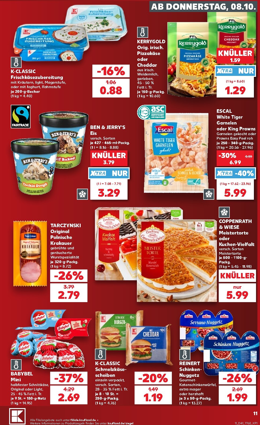 kaufland - Kaufland Prospekt nächste Woche – von Donnerstag 08.10.2026 bis Mittwoch 14.10.2026 - page: 11