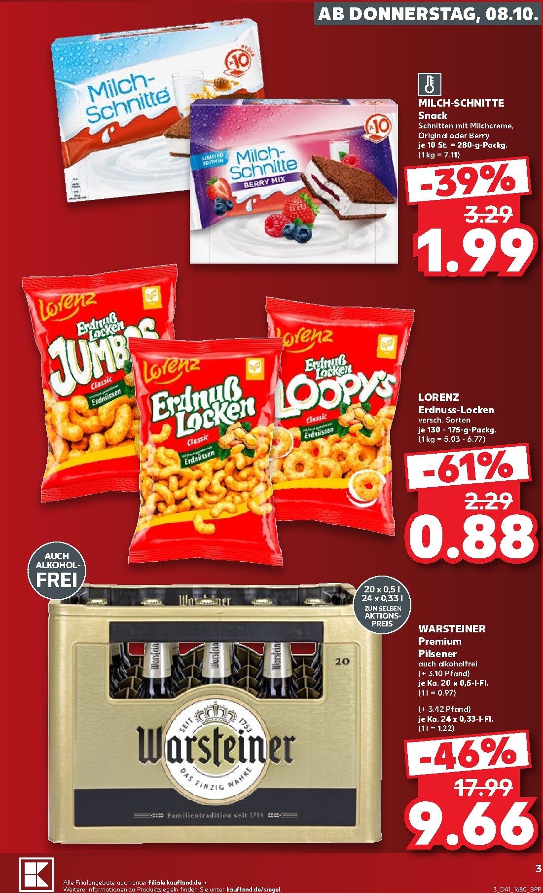 kaufland - Kaufland Prospekt nächste Woche – von Donnerstag 08.10.2026 bis Mittwoch 14.10.2026 - page: 3