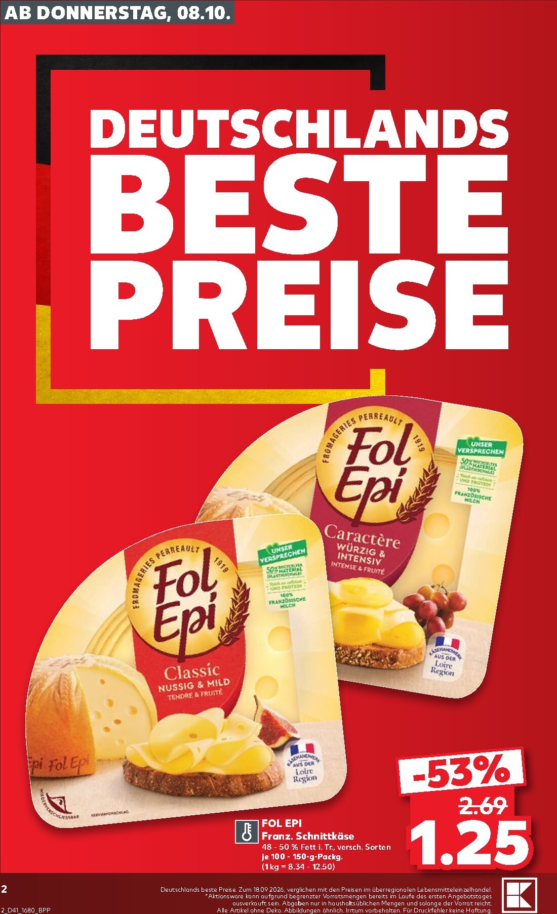 kaufland - Kaufland Prospekt nächste Woche – von Donnerstag 08.10.2026 bis Mittwoch 14.10.2026 - page: 2