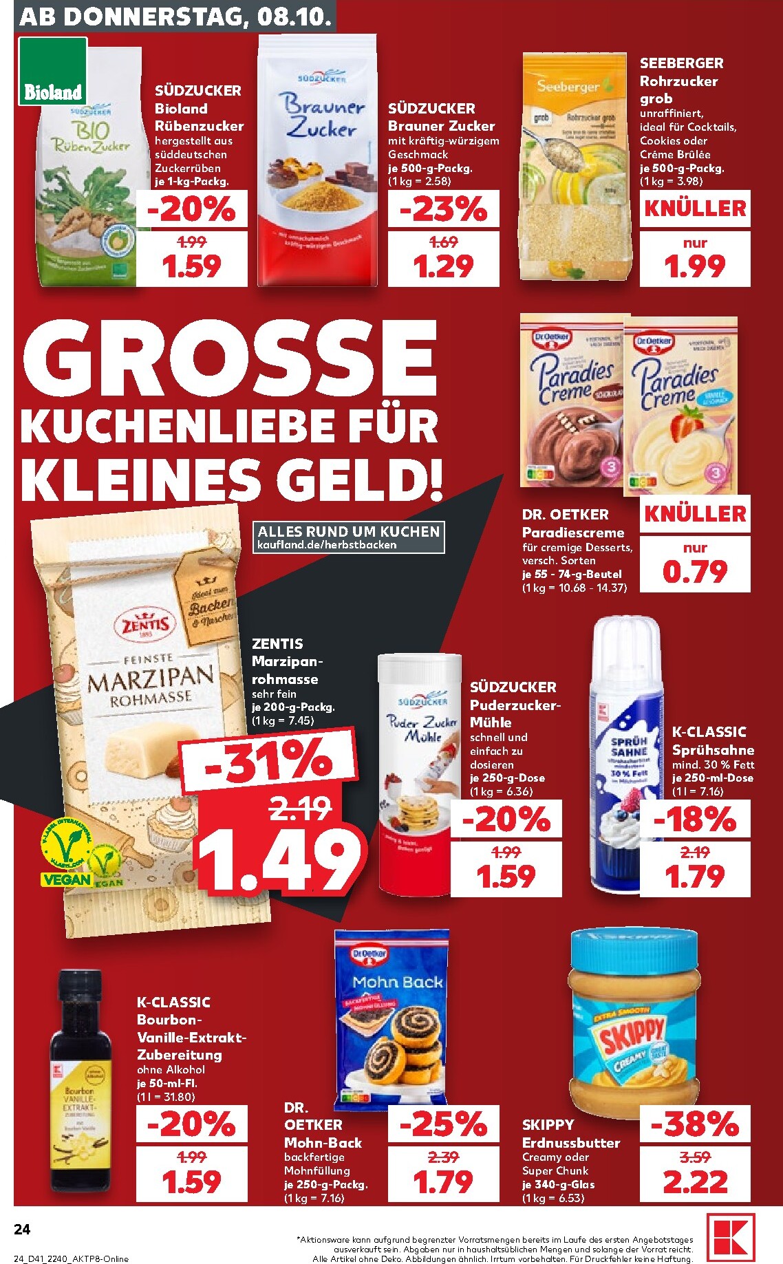 kaufland - Kaufland Prospekt nächste Woche – von Donnerstag 08.10.2026 bis Mittwoch 14.10.2026 - page: 24