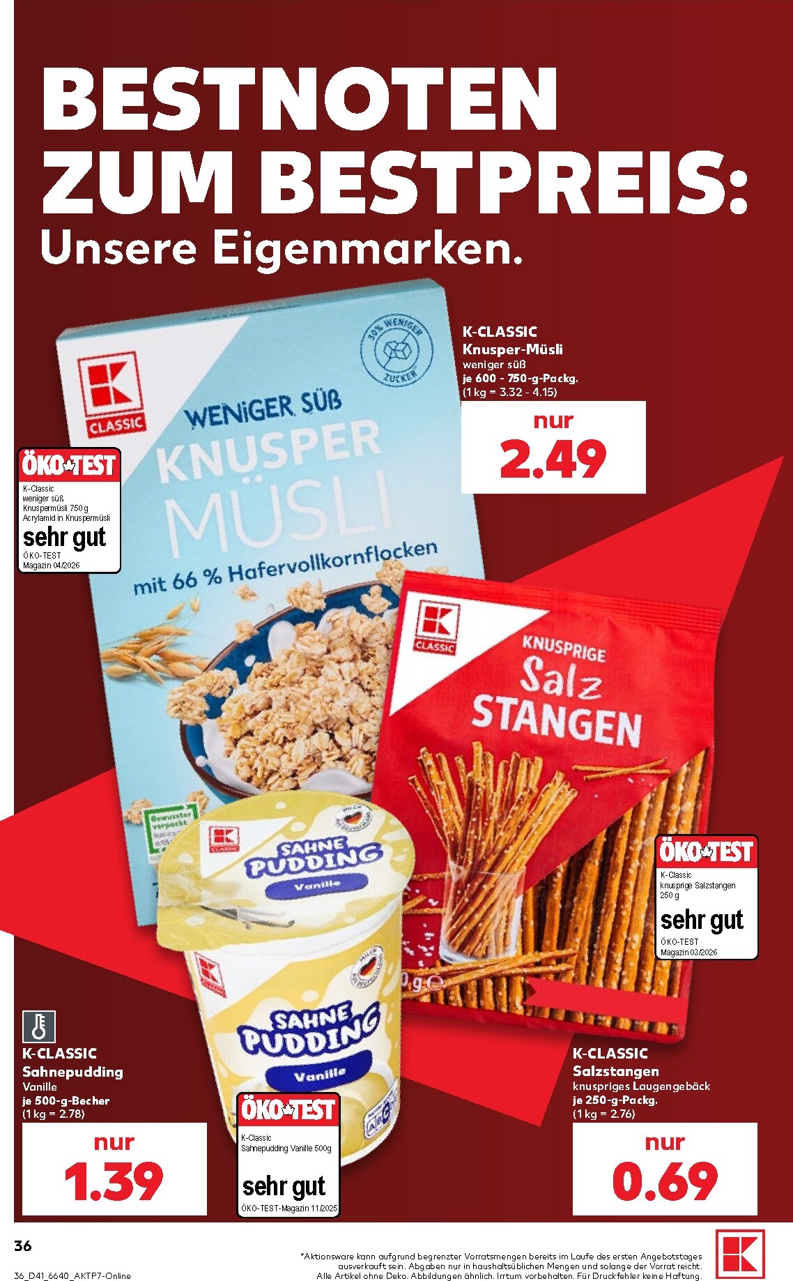kaufland - Kaufland Prospekt nächste Woche – von Donnerstag 08.10.2026 bis Mittwoch 14.10.2026 - page: 36