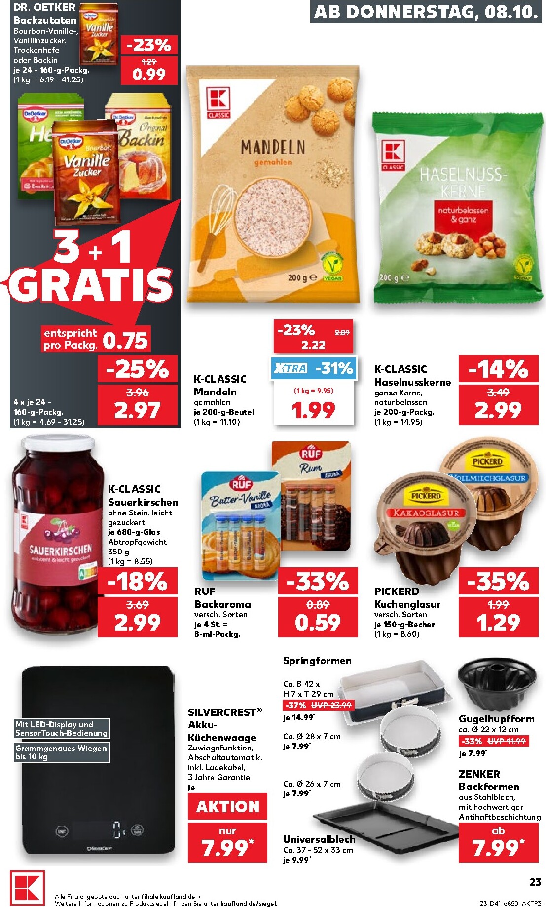 kaufland - Kaufland Prospekt nächste Woche – von Donnerstag 08.10.2026 bis Mittwoch 14.10.2026 - page: 23