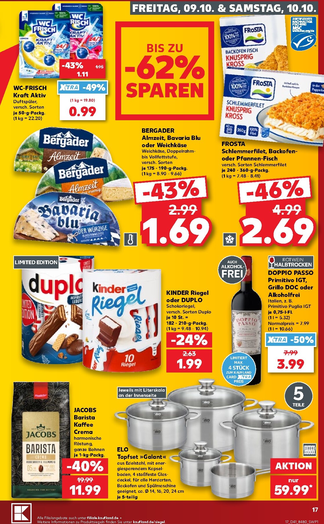 kaufland - Kaufland Prospekt nächste Woche – von Donnerstag 08.10.2026 bis Mittwoch 14.10.2026 - page: 17