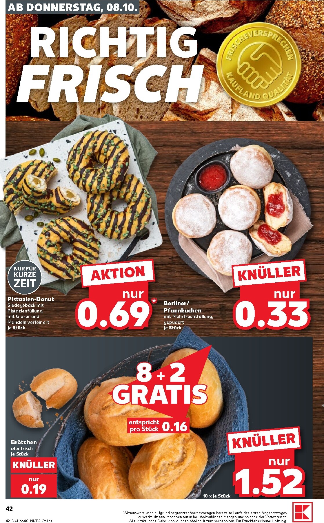 kaufland - Kaufland Prospekt nächste Woche – von Donnerstag 08.10.2026 bis Mittwoch 14.10.2026 - page: 42