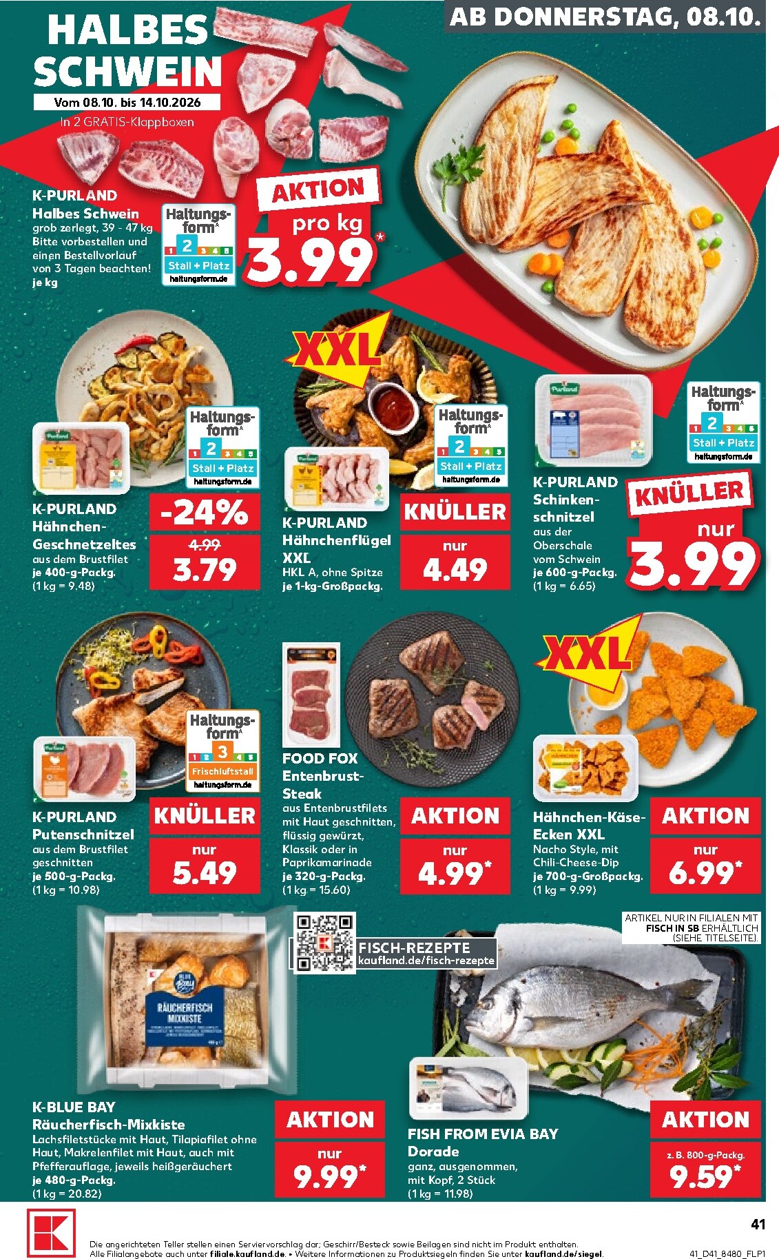 kaufland - Kaufland Prospekt nächste Woche – von Donnerstag 08.10.2026 bis Mittwoch 14.10.2026 - page: 41