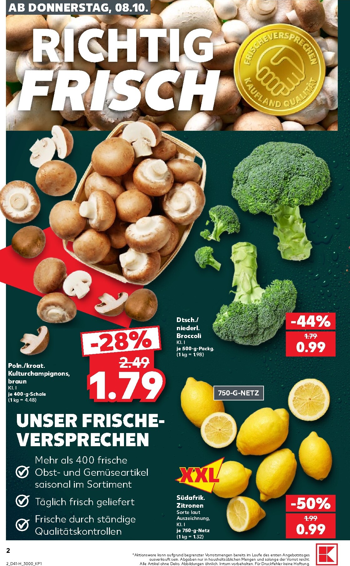 kaufland - Kaufland - Neckarsulm Prospekt nächste Woche – von Donnerstag 08.10.2026 bis Mittwoch 14.10.2026 - page: 2