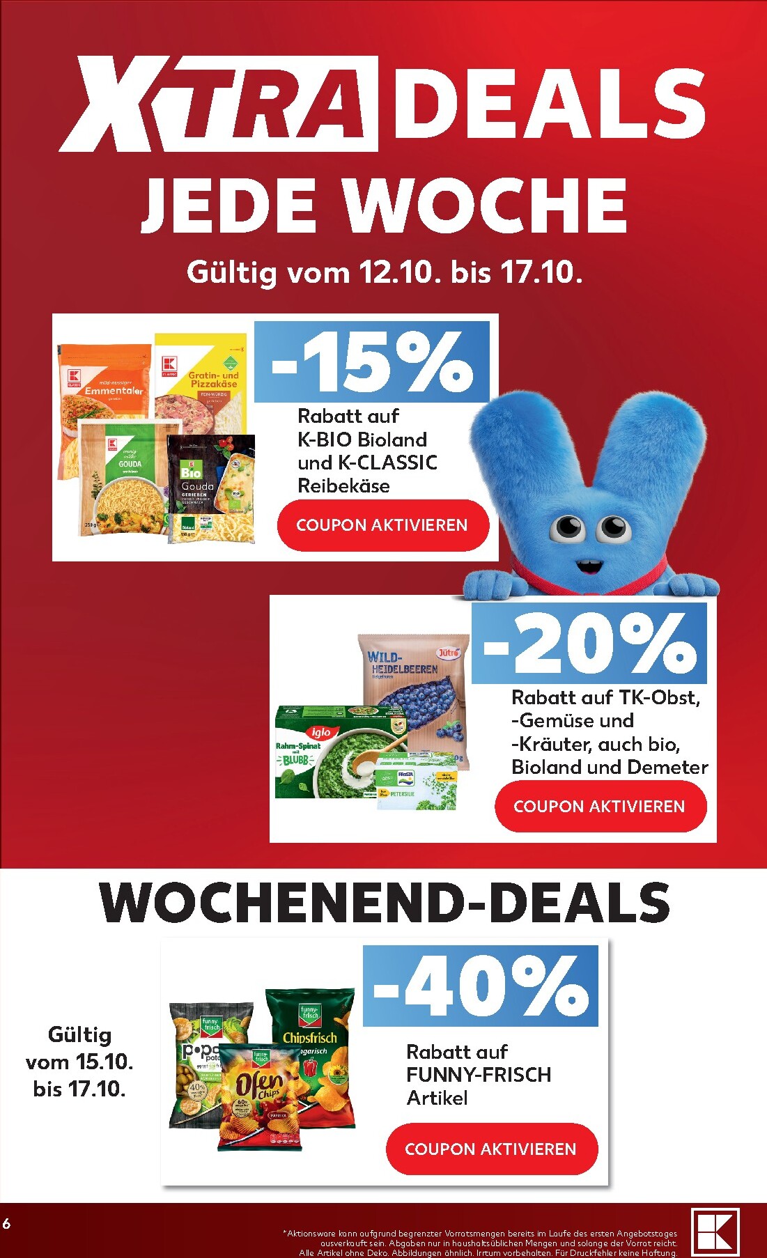 kaufland - Kaufland - Xtra Prospekt – von Montag 12.10.2026 bis Samstag 31.10.2026 - page: 6