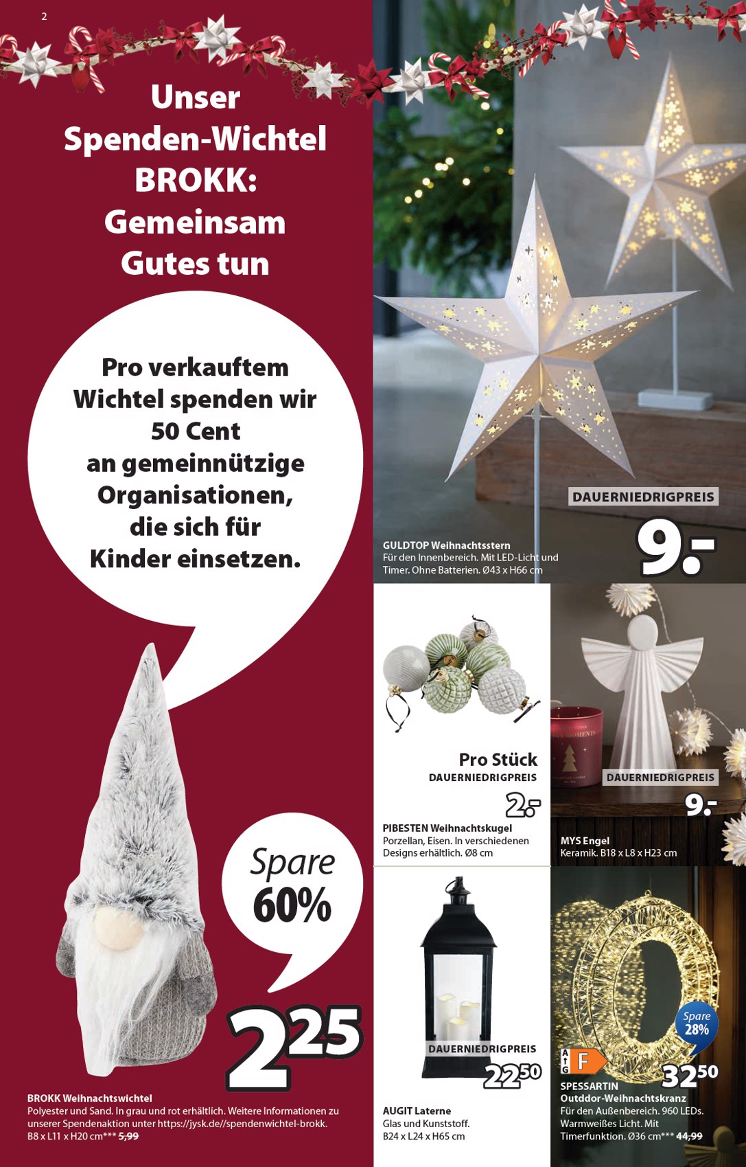 jysk - JYSK - Großartige Angebote-Prospekt gültig vom 19.10. bis 29.11. - page: 2