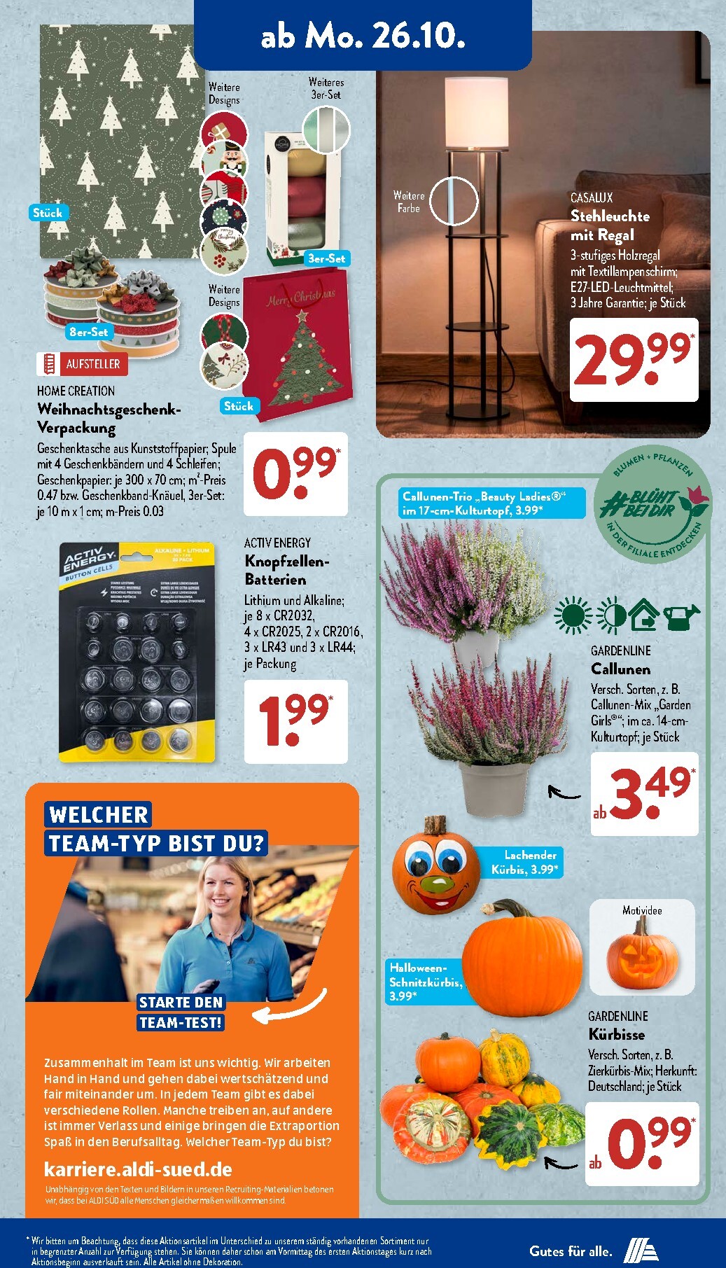 aldi - ALDI SÜD Prospekt nächste Woche – von Montag 26.10.2026 bis Samstag 31.10.2026 - page: 3