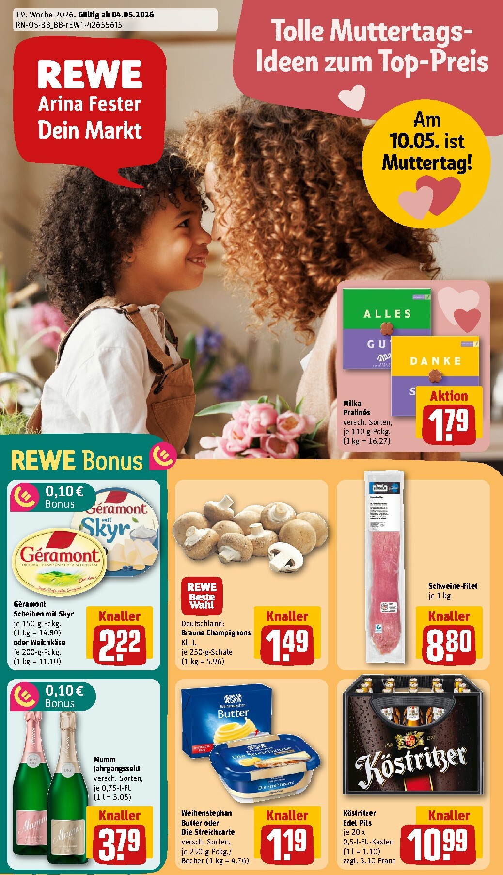 rewe - Rewe Prospekt nächste Woche – von Montag 04.05.2026 bis Sonntag 10.05.2026