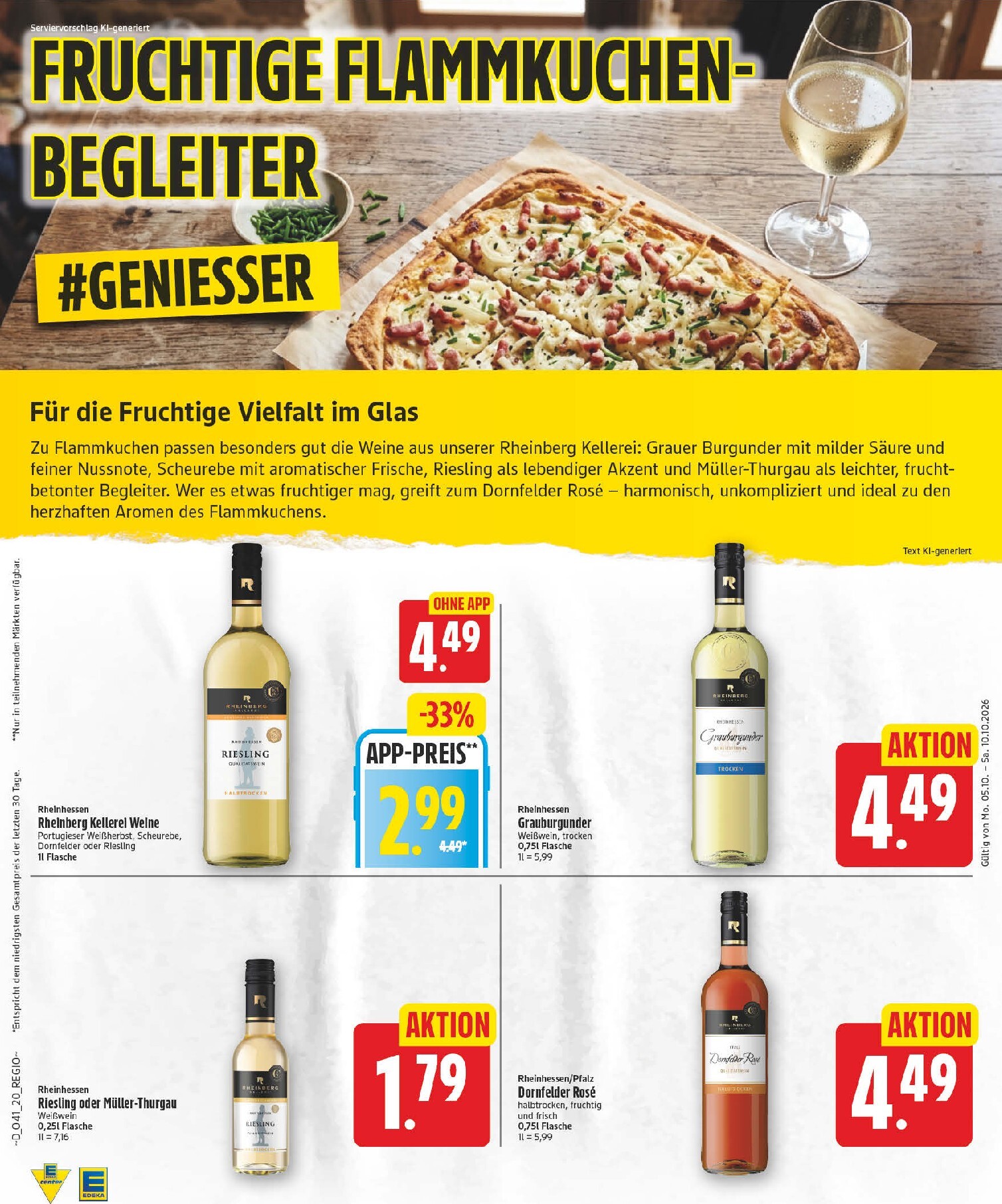 edeka - Edeka Prospekt nächste Woche – von Montag 05.10.2026 bis Samstag 10.10.2026 - page: 20