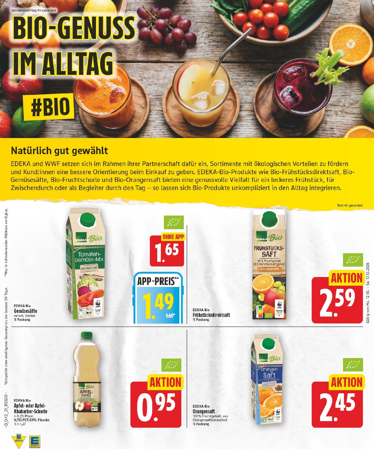 edeka - Edeka Prospekt nächste Woche – von Montag 12.10.2026 bis Samstag 17.10.2026 - page: 21