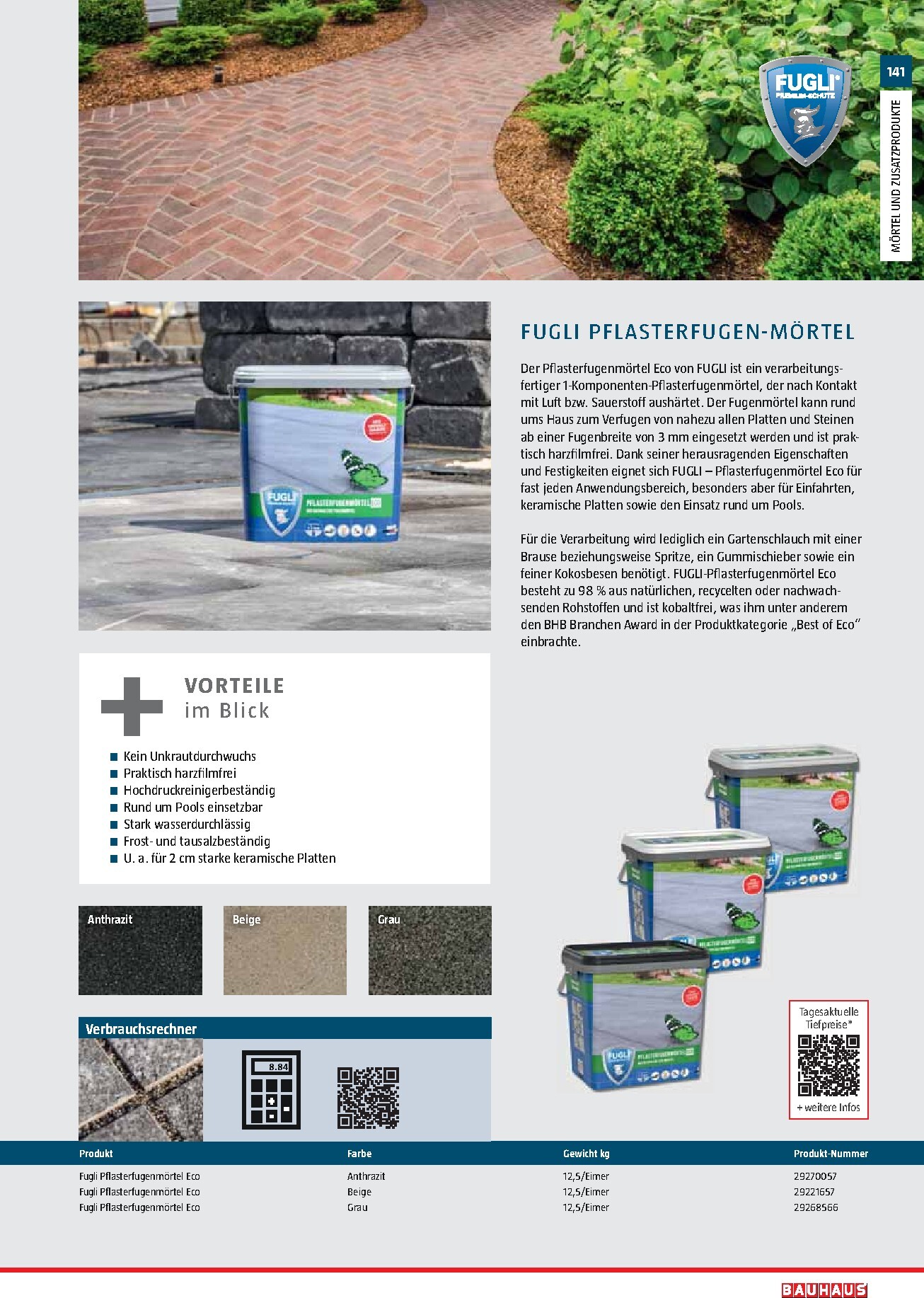 bauhaus - BAUHAUS - Gartenbaumaterialien Prospekt – von Montag 13.04.2026 bis Dienstag 30.06.2026 - page: 141