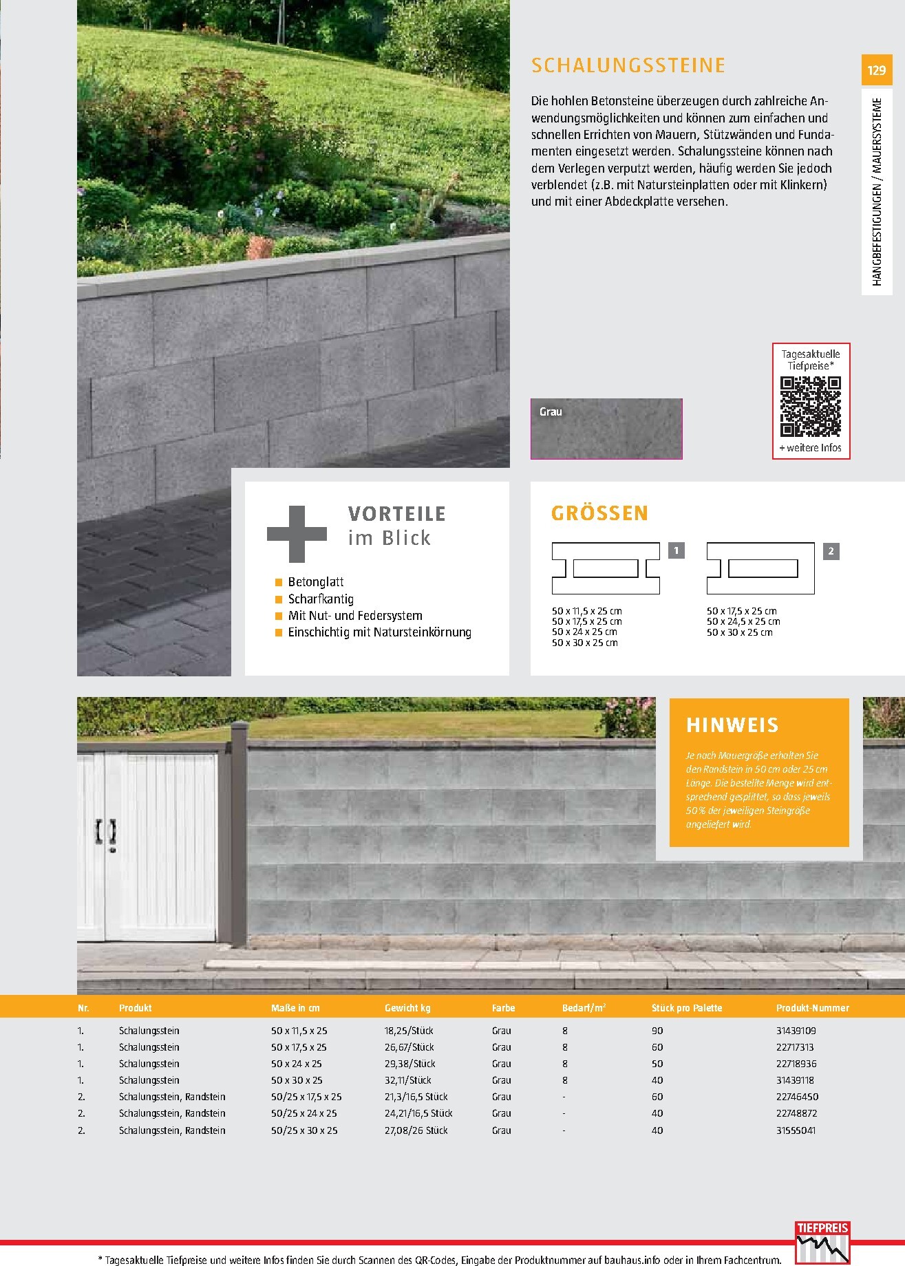 bauhaus - BAUHAUS - Gartenbaumaterialien Prospekt – von Montag 13.04.2026 bis Dienstag 30.06.2026 - page: 129