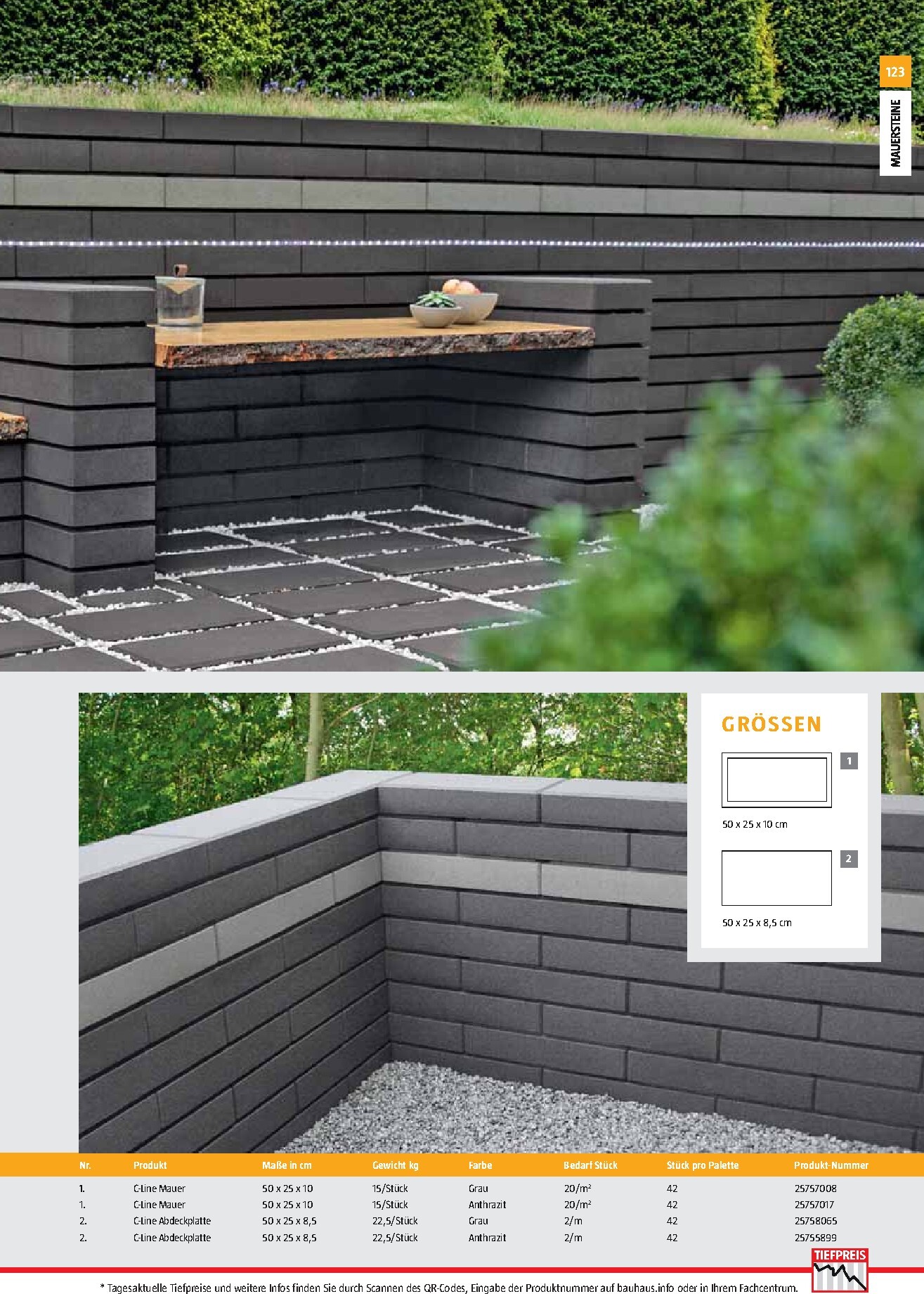 bauhaus - BAUHAUS - Gartenbaumaterialien Prospekt – von Montag 13.04.2026 bis Dienstag 30.06.2026 - page: 123