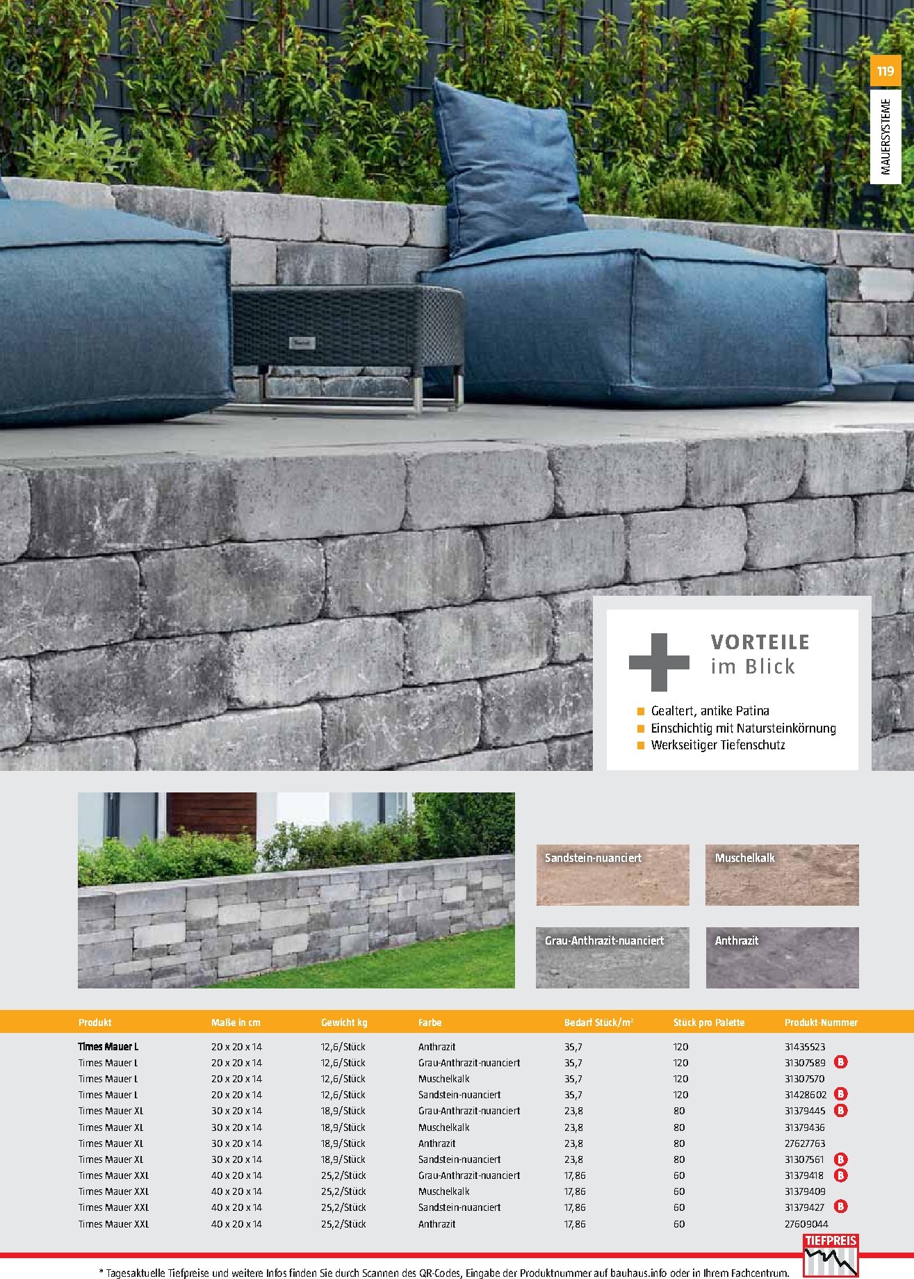 bauhaus - BAUHAUS - Gartenbaumaterialien Prospekt – von Montag 13.04.2026 bis Dienstag 30.06.2026 - page: 119