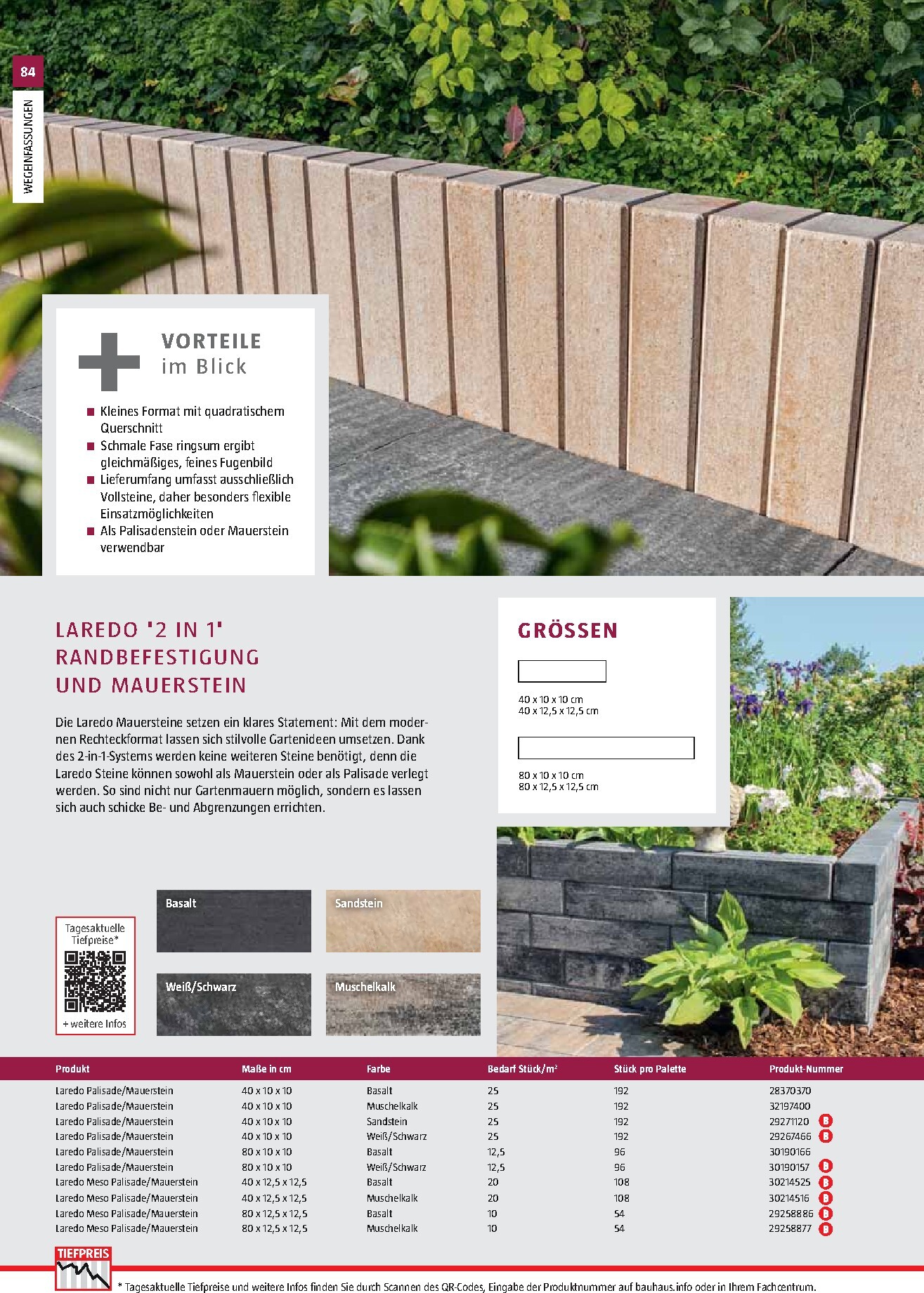 bauhaus - BAUHAUS - Gartenbaumaterialien Prospekt – von Montag 13.04.2026 bis Dienstag 30.06.2026 - page: 84