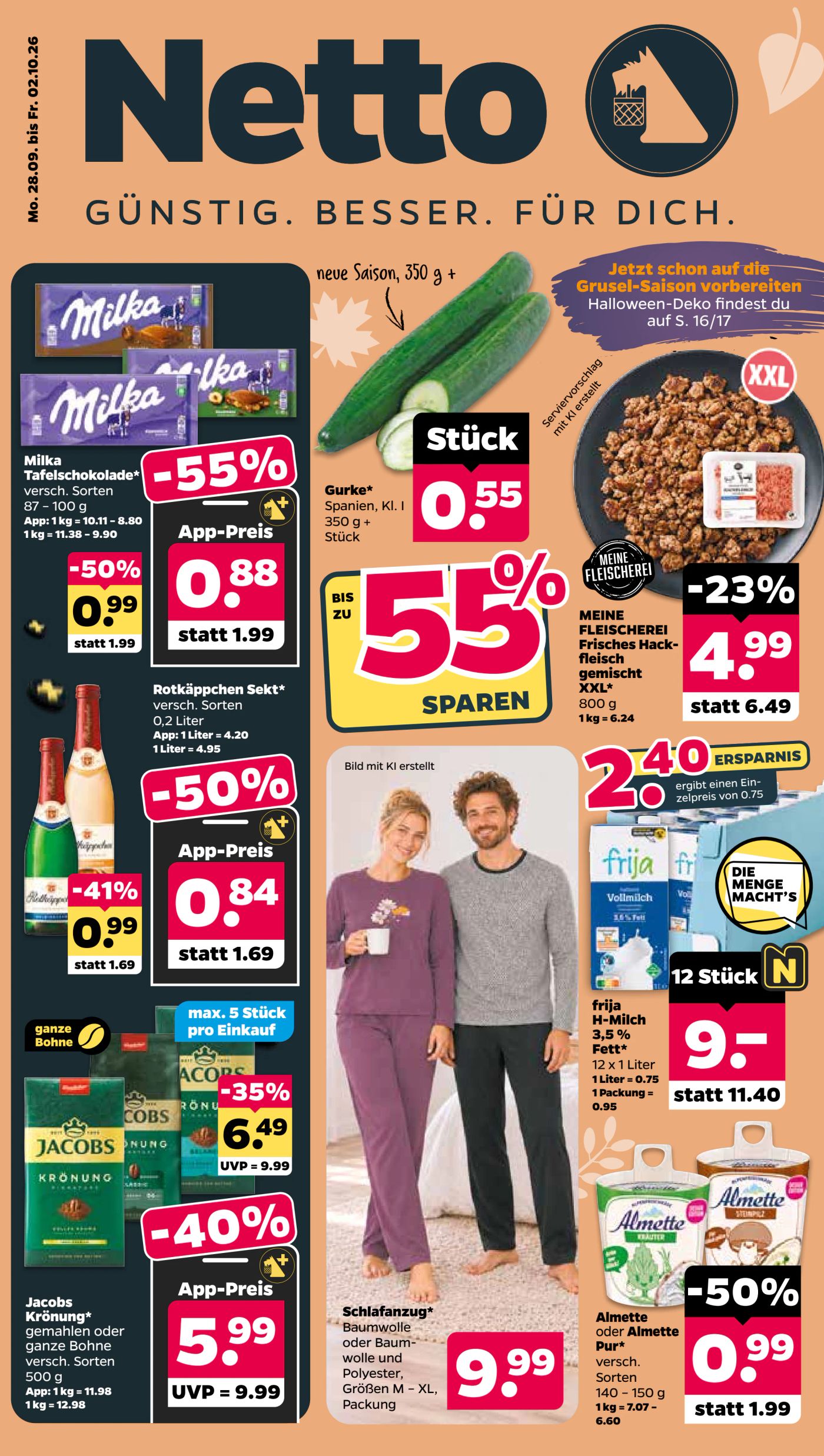 netto - Netto Prospekt nächste Woche – von Montag 28.09.2026 bis Freitag 02.10.2026