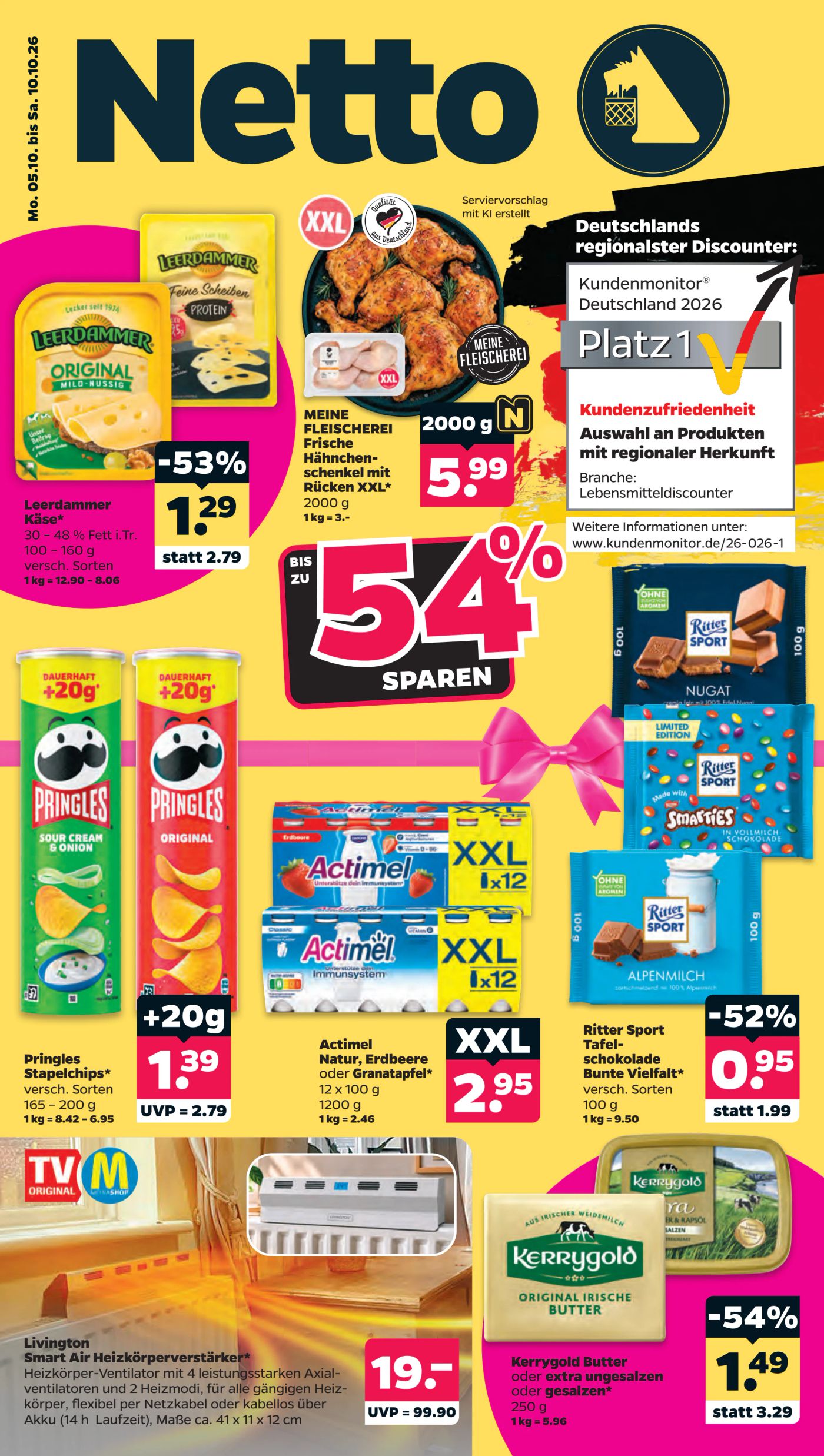 netto - Netto Prospekt nächste Woche – von Montag 05.10.2026 bis Samstag 10.10.2026