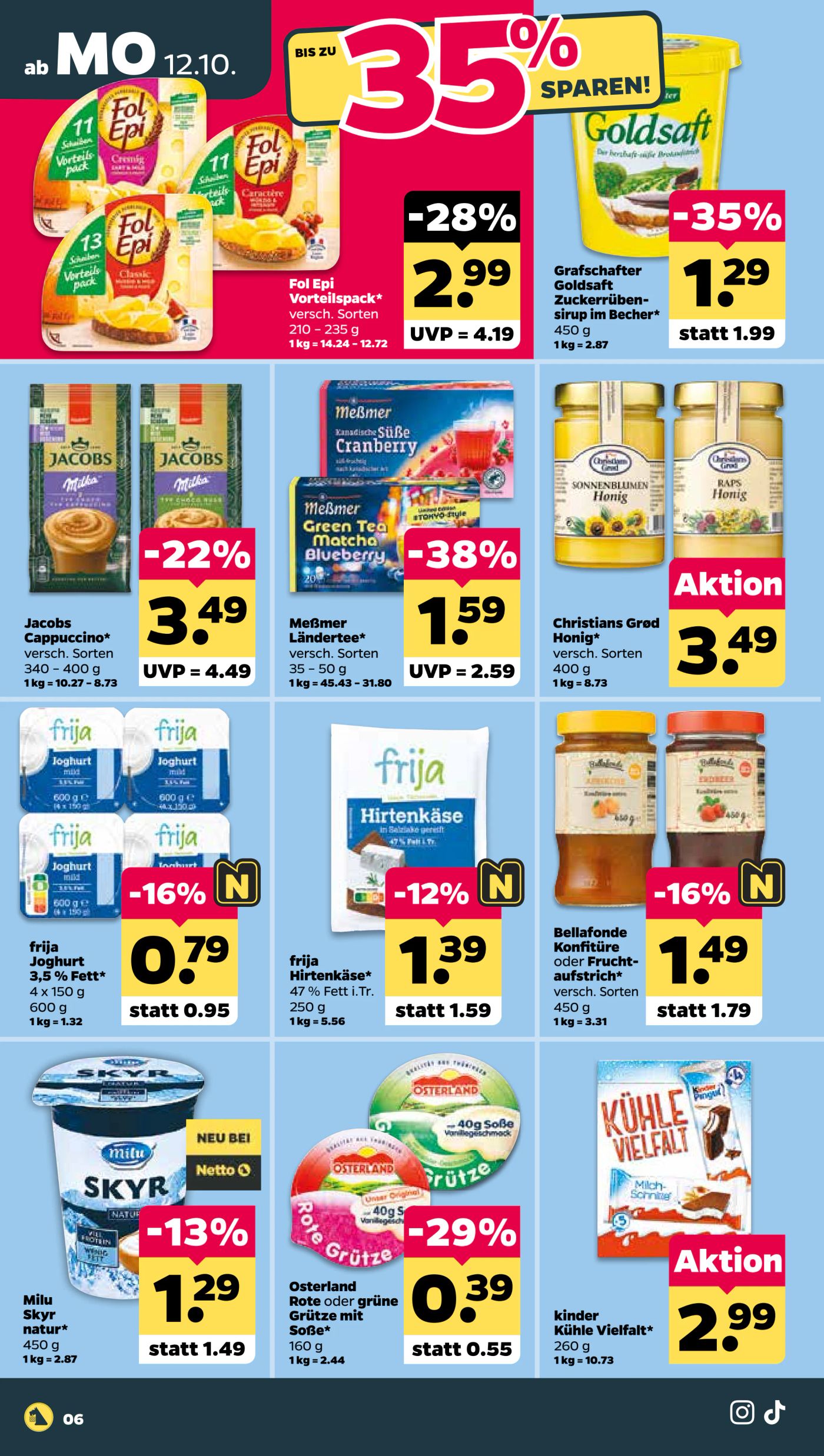 netto - Netto Prospekt nächste Woche – von Montag 12.10.2026 bis Samstag 17.10.2026 - page: 8