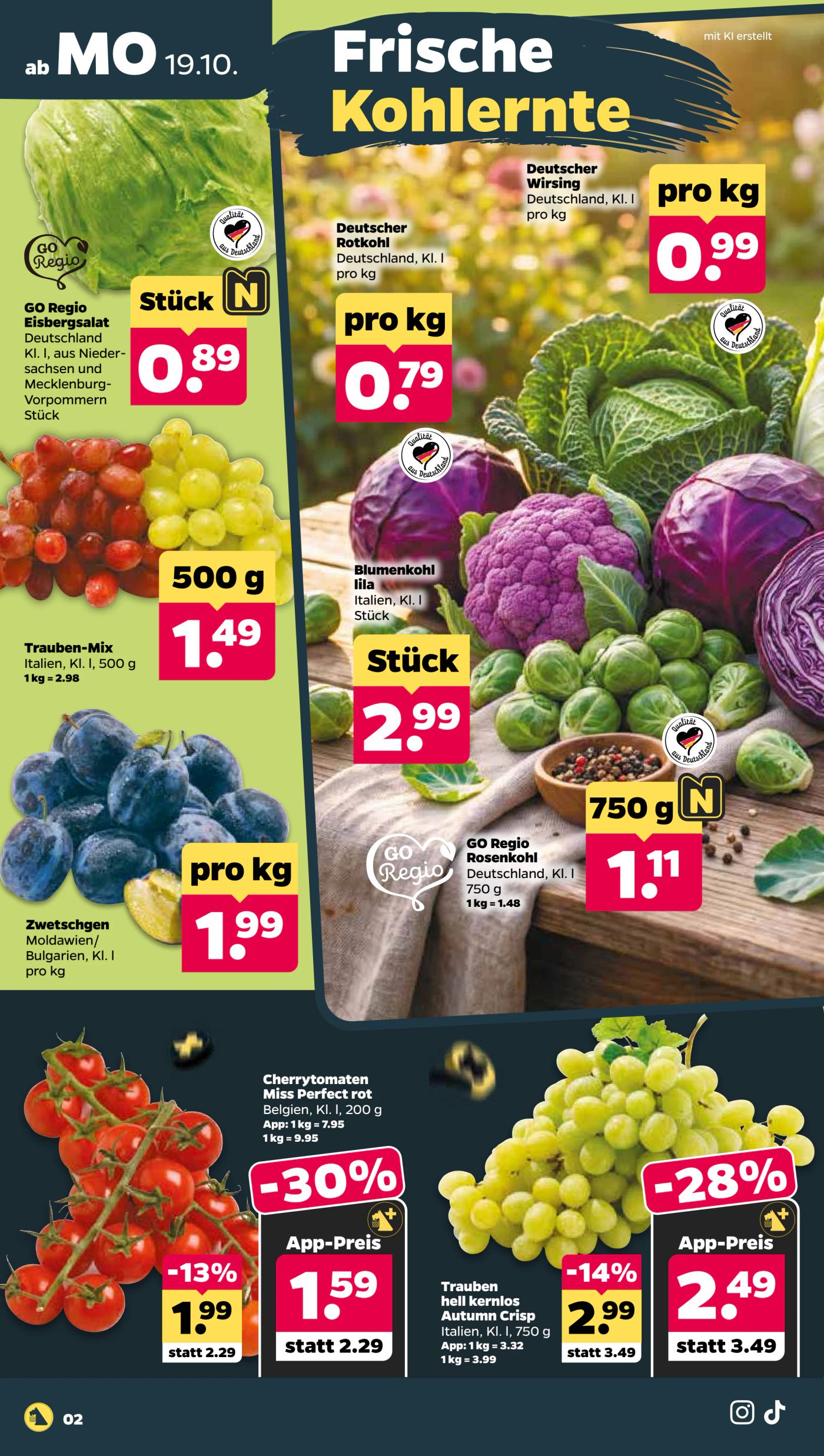 netto - Netto Prospekt nächste Woche – von Montag 19.10.2026 bis Samstag 24.10.2026 - page: 2