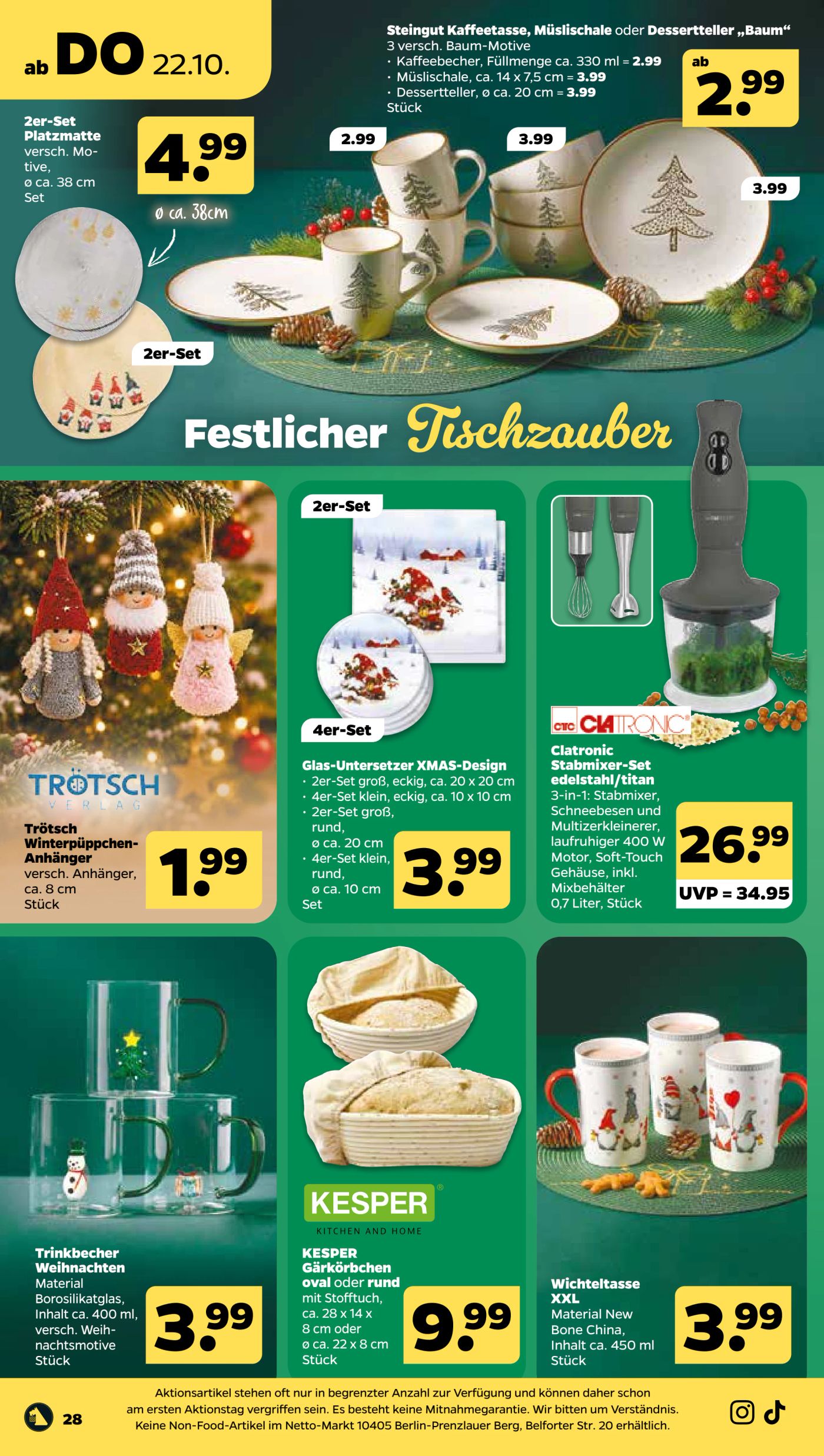 netto - Netto Prospekt nächste Woche – von Montag 19.10.2026 bis Samstag 24.10.2026 - page: 32