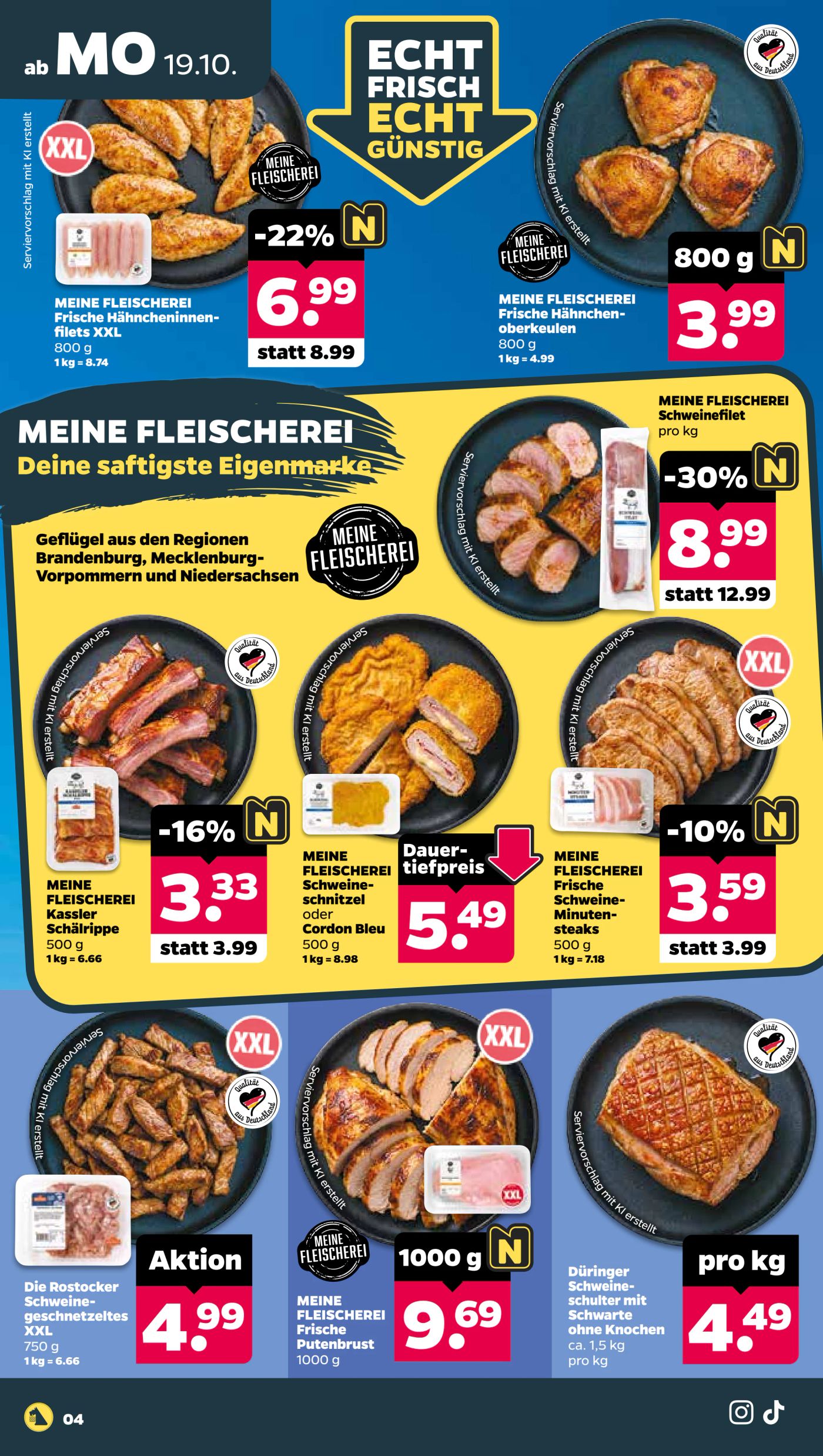 netto - Netto Prospekt nächste Woche – von Montag 19.10.2026 bis Samstag 24.10.2026 - page: 4