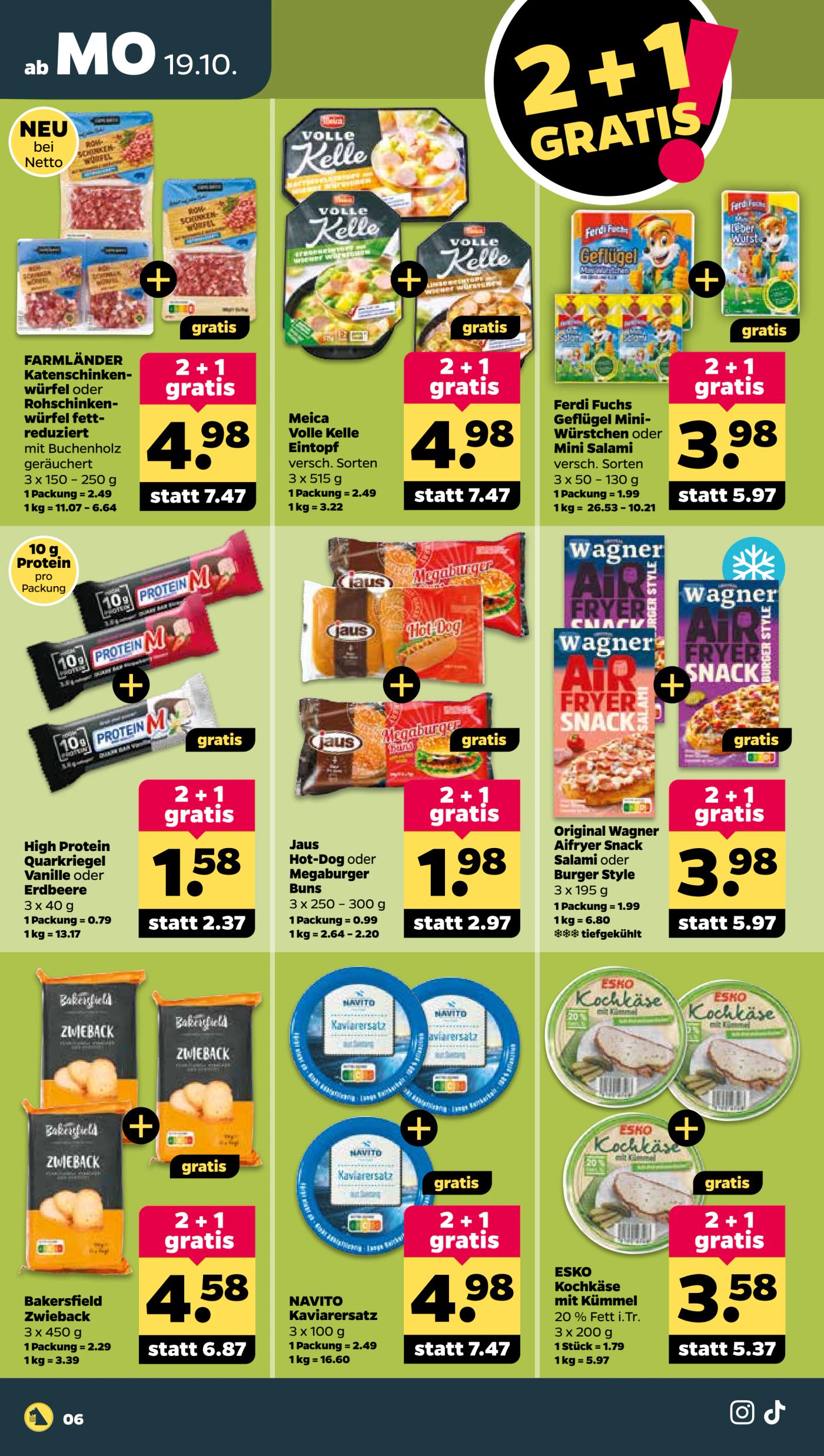 netto - Netto Prospekt nächste Woche – von Montag 19.10.2026 bis Samstag 24.10.2026 - page: 8