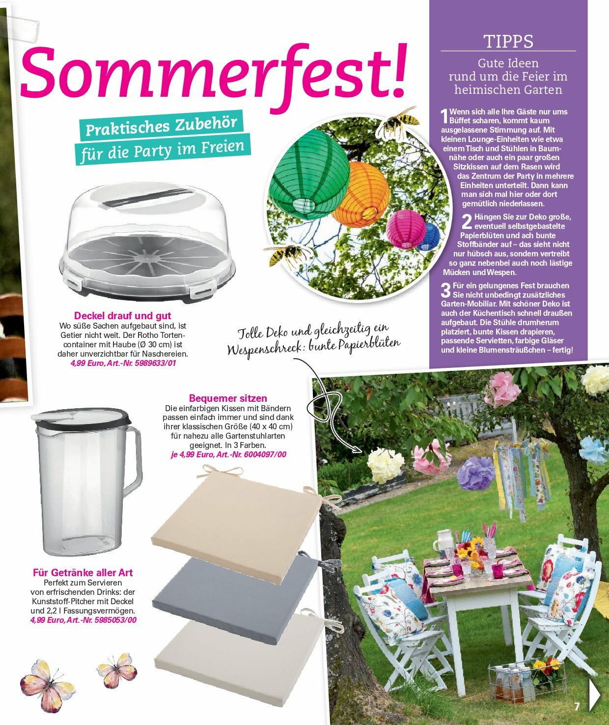 poco - Poco - Sommer Wohnwelt-Prospekt gültig vom 23.06. bis 31.08. - page: 7