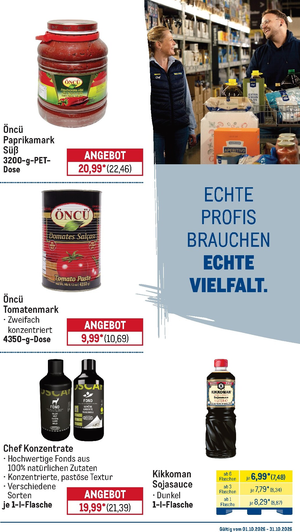 metro - Metro - Monats-Menü Prospekt – von Donnerstag 01.10.2026 bis Samstag 31.10.2026 - page: 15