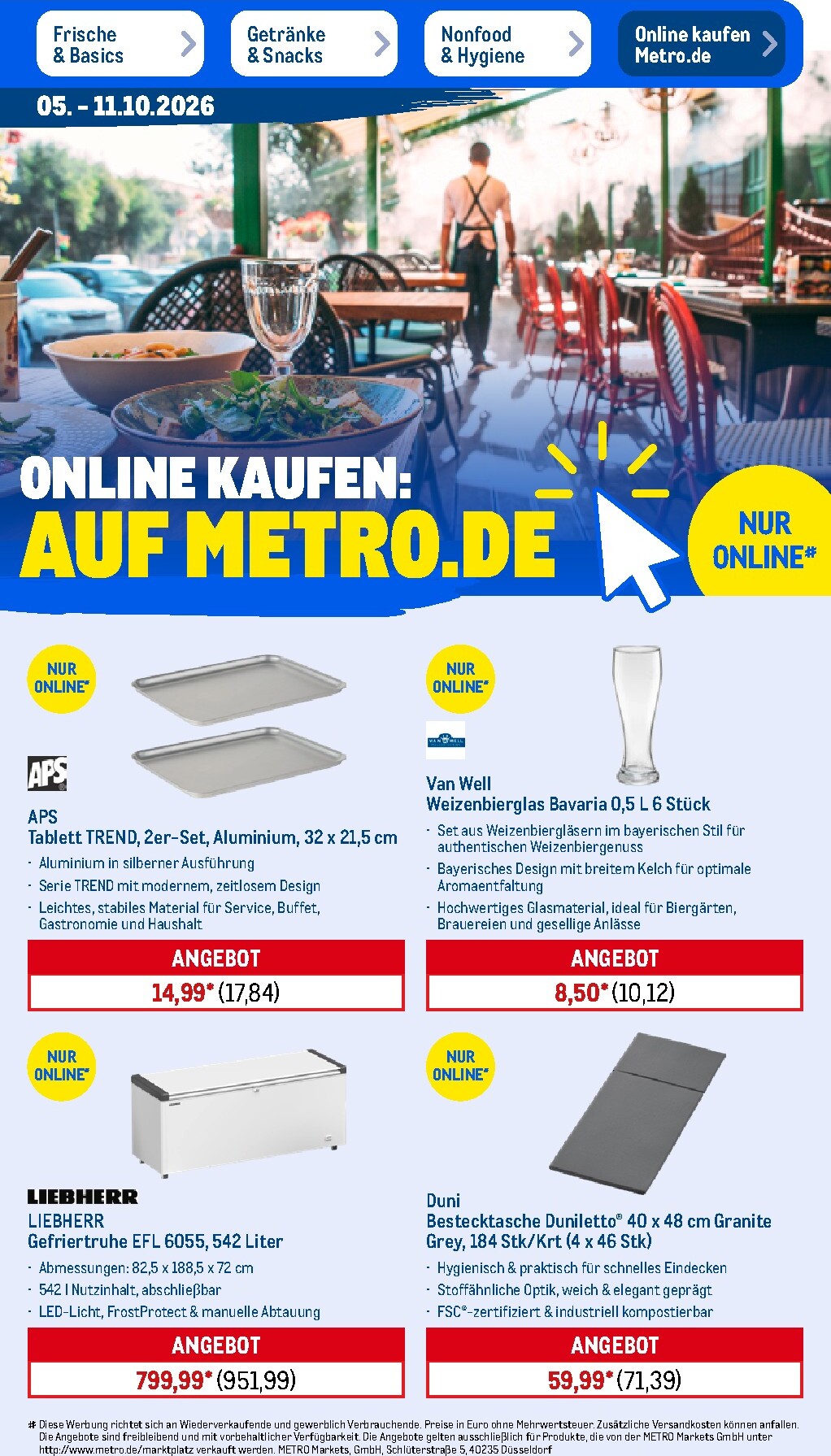 metro - Metro Prospekt – von Montag 05.10.2026 bis Samstag 10.10.2026 - page: 48