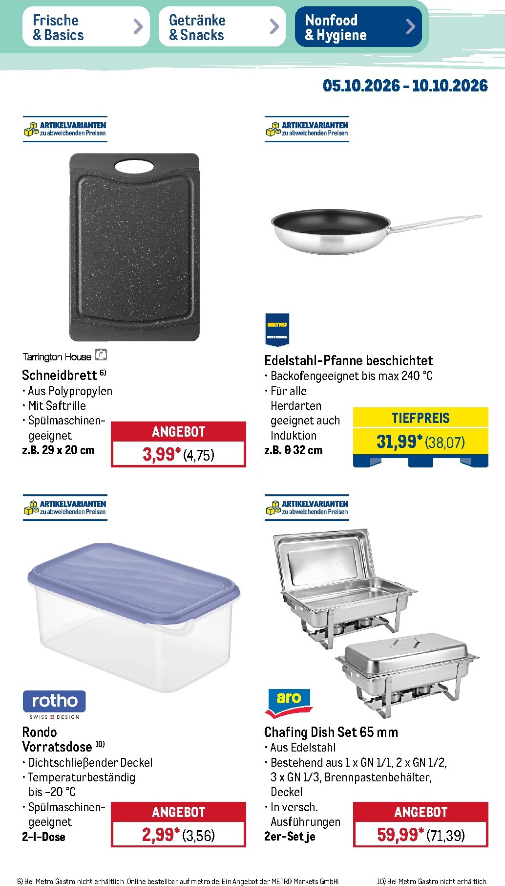 metro - Metro Prospekt – von Montag 05.10.2026 bis Samstag 10.10.2026 - page: 41