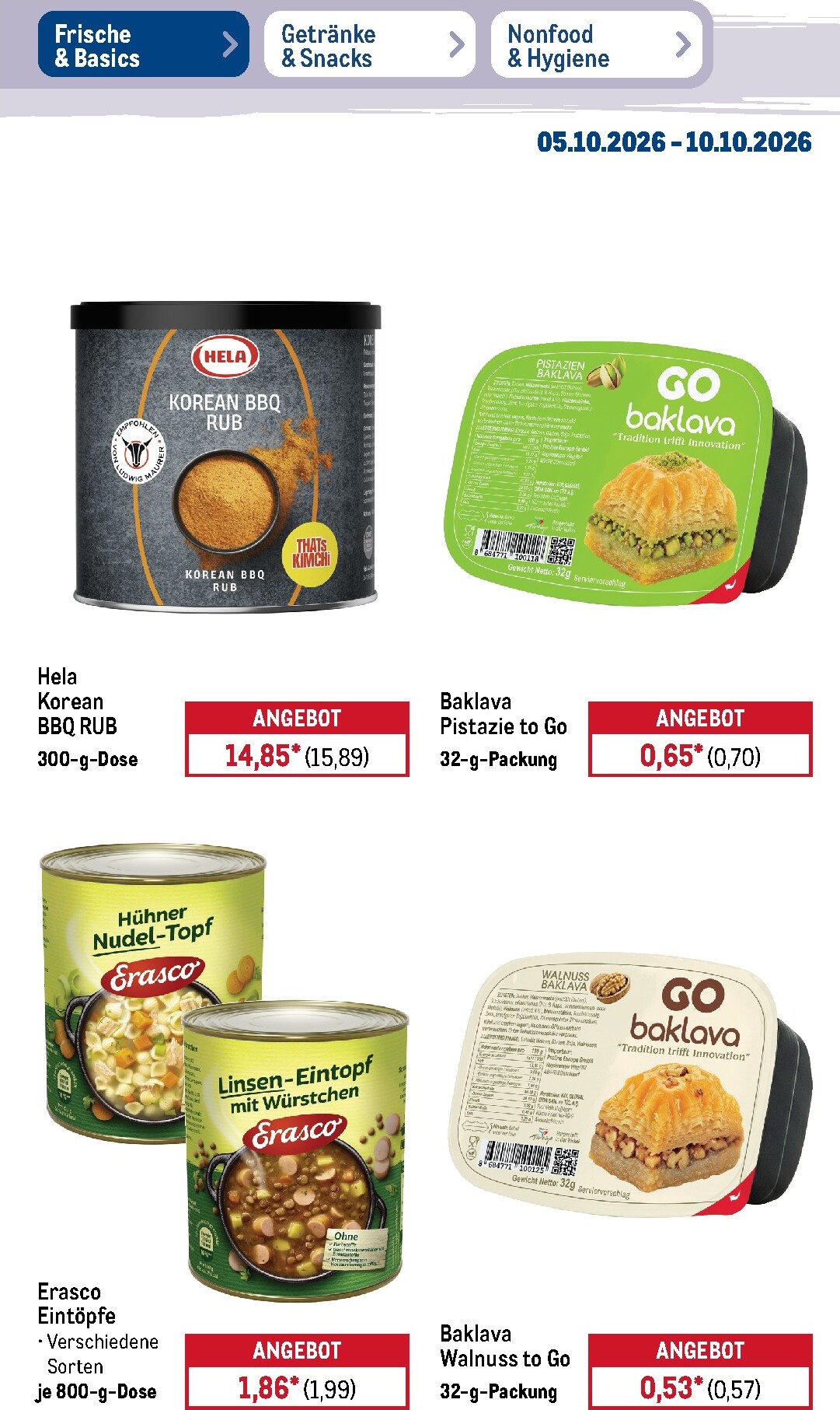 metro - Metro - NonFood Prospekt – von Montag 05.10.2026 bis Samstag 10.10.2026 - page: 48