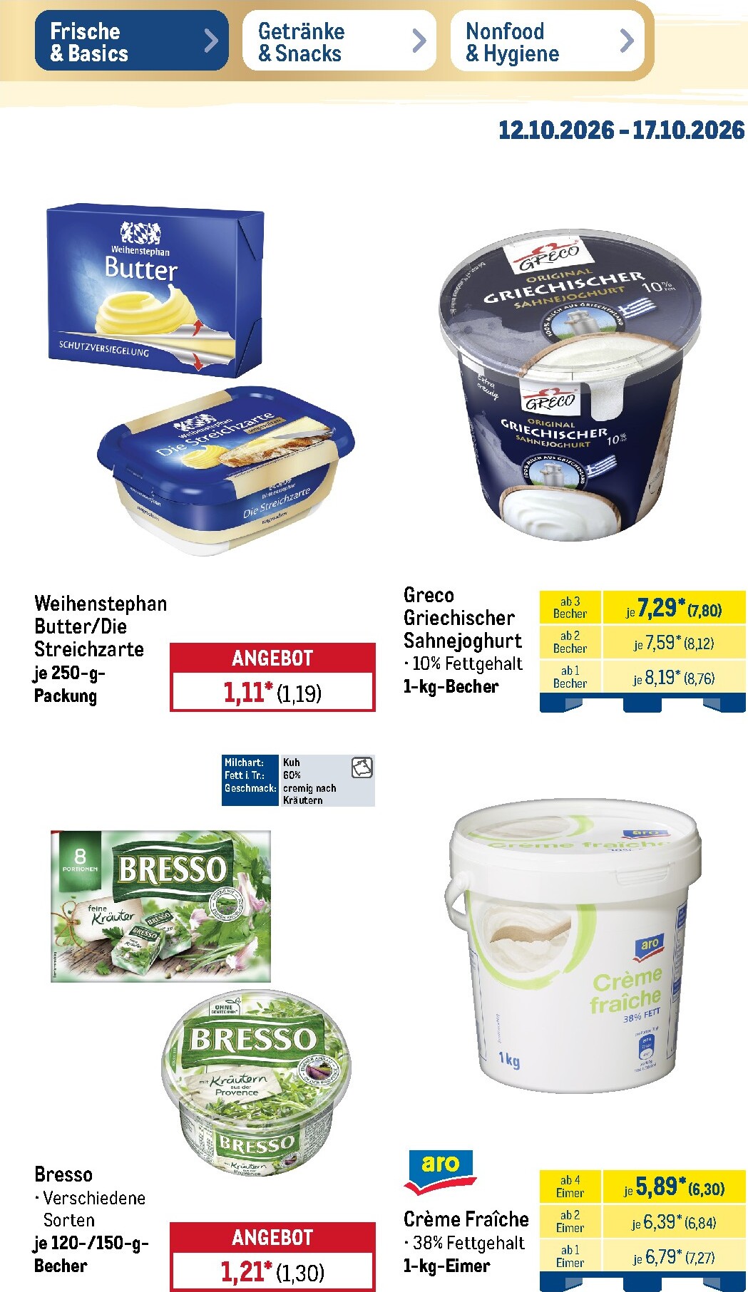 metro - Metro - NonFood Prospekt nächste Woche – von Montag 12.10.2026 bis Samstag 17.10.2026 - page: 44