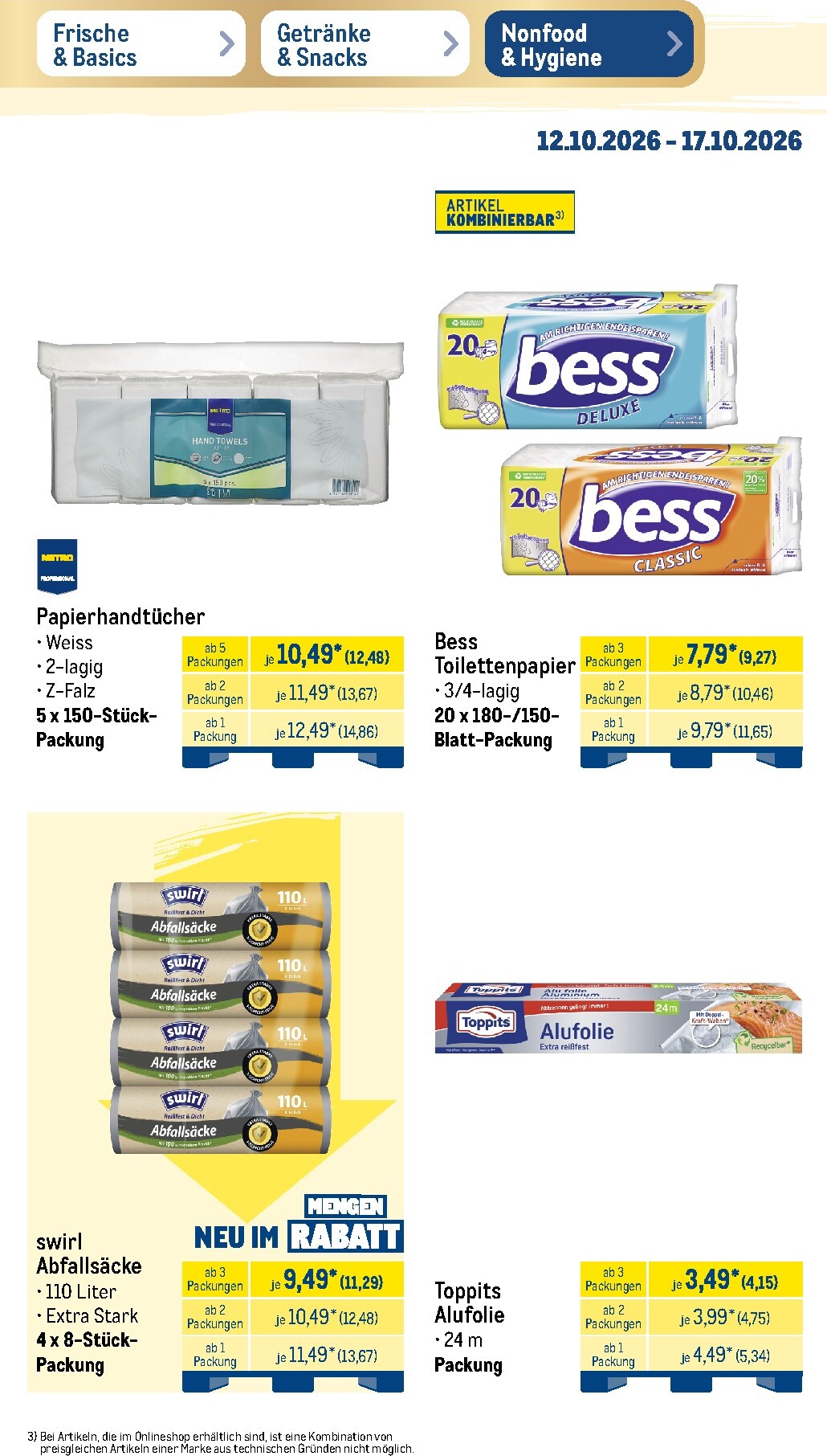 metro - Metro - NonFood Prospekt nächste Woche – von Montag 12.10.2026 bis Samstag 17.10.2026 - page: 13
