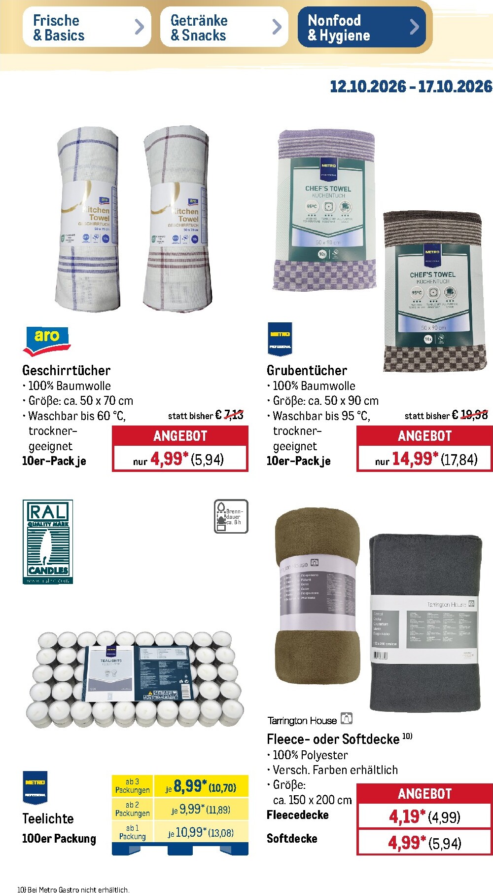 metro - Metro - NonFood Prospekt nächste Woche – von Montag 12.10.2026 bis Samstag 17.10.2026 - page: 6