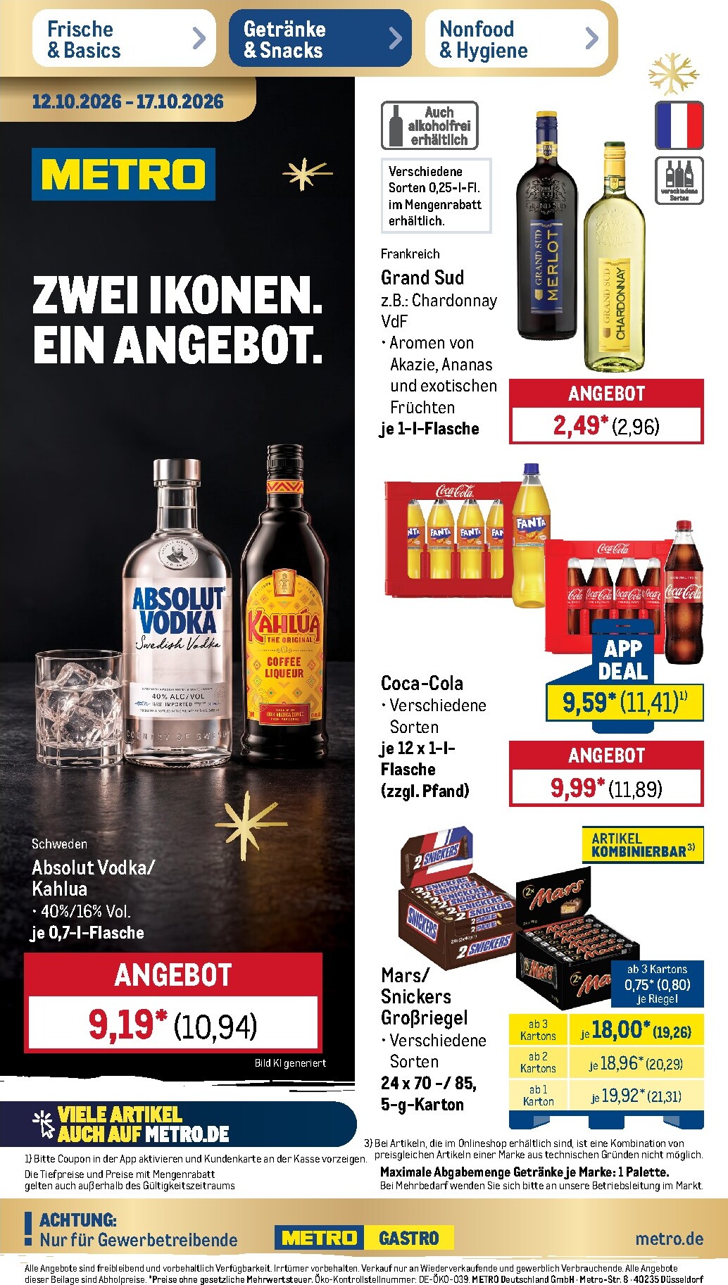 metro - Metro - NonFood Prospekt – von Montag 12.10.2026 bis Samstag 17.10.2026 - page: 17