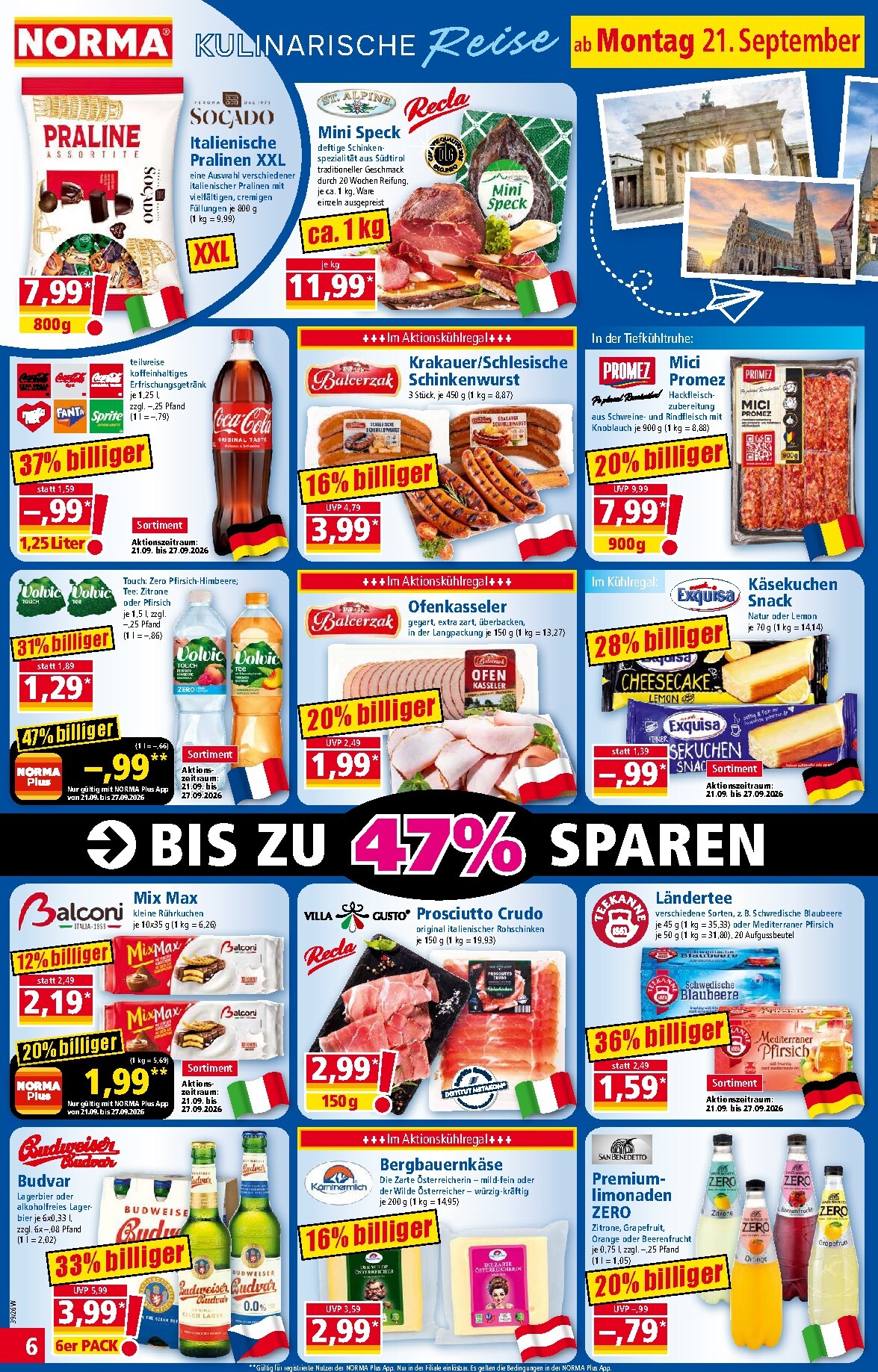 norma - Norma Prospekt – von Montag 21.09.2026 bis Samstag 26.09.2026 - page: 6