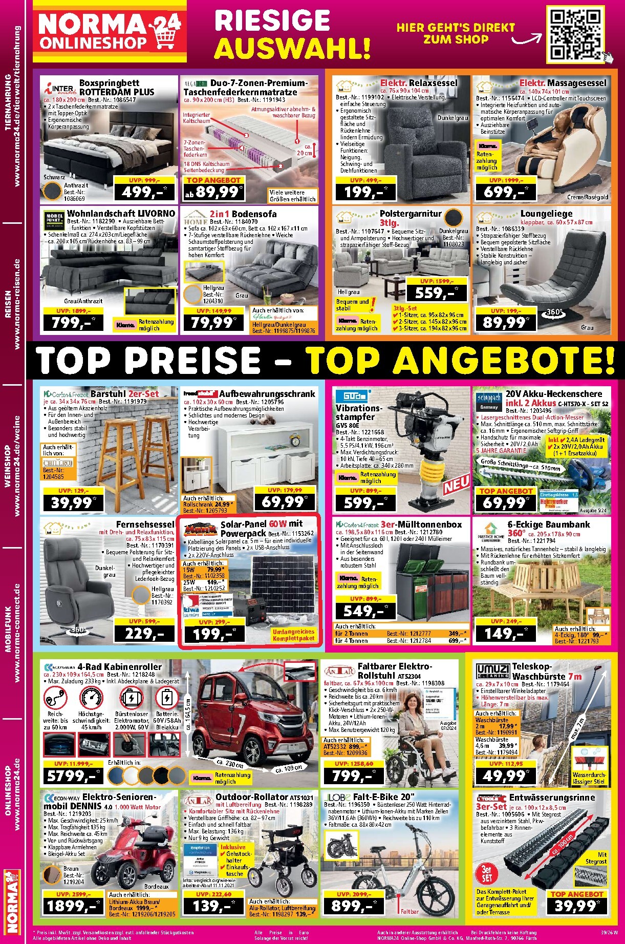 norma - Norma Prospekt – von Montag 21.09.2026 bis Samstag 26.09.2026 - page: 22