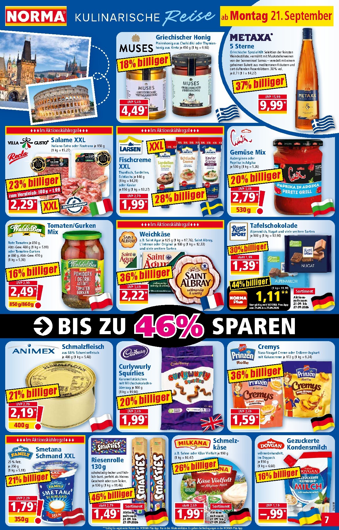 norma - Norma Prospekt – von Montag 21.09.2026 bis Samstag 26.09.2026 - page: 7