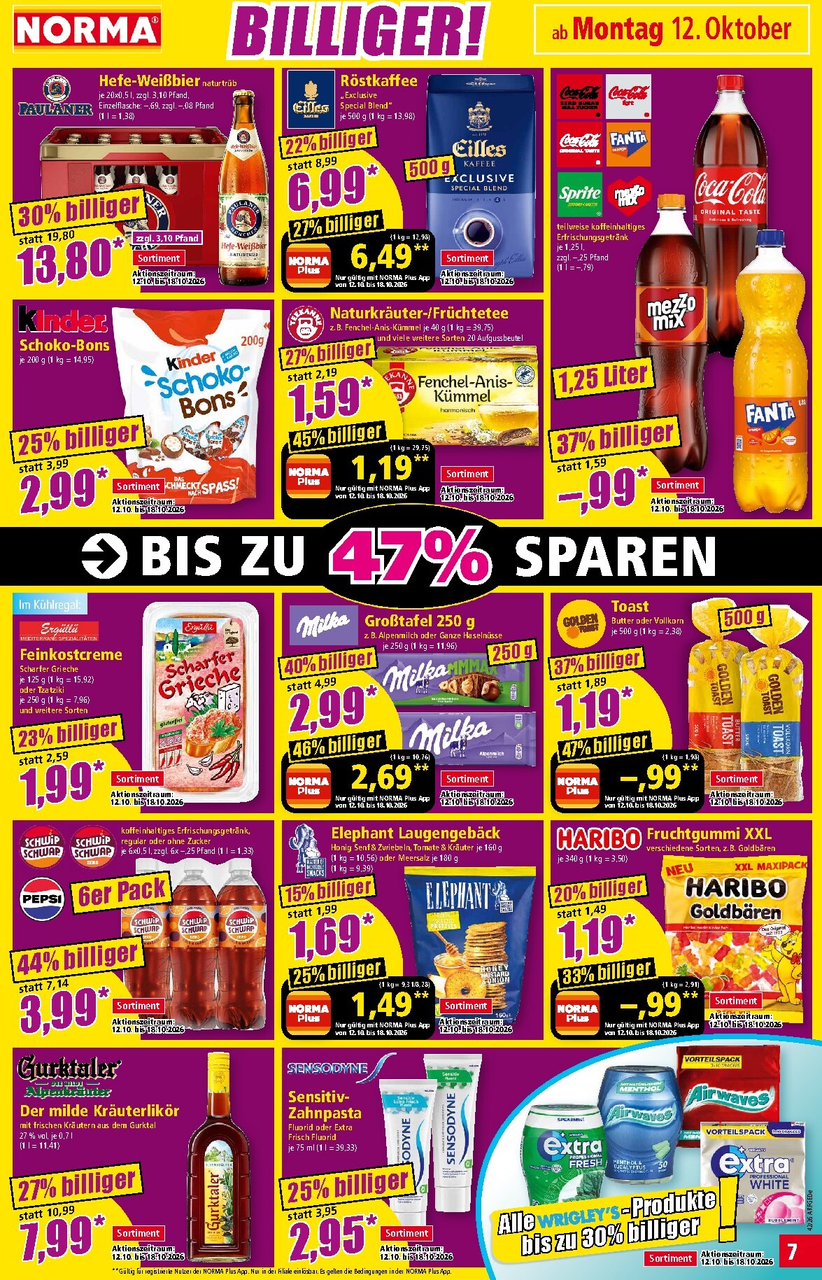norma - Norma Prospekt nächste Woche – von Montag 12.10.2026 bis Samstag 17.10.2026 - page: 7