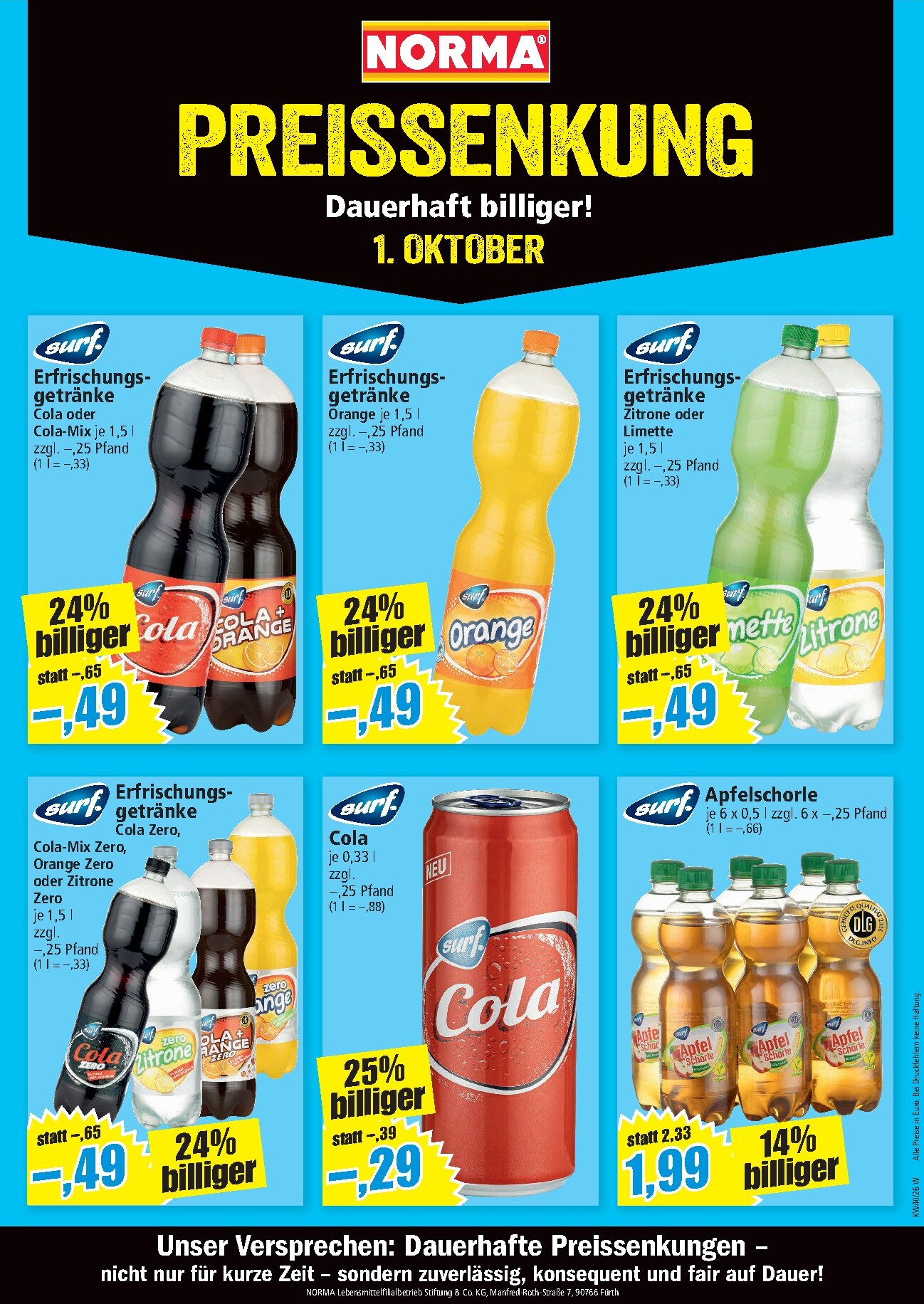 norma - Norma Prospekt – von Montag 28.09.2026 bis Samstag 03.10.2026 - page: 22
